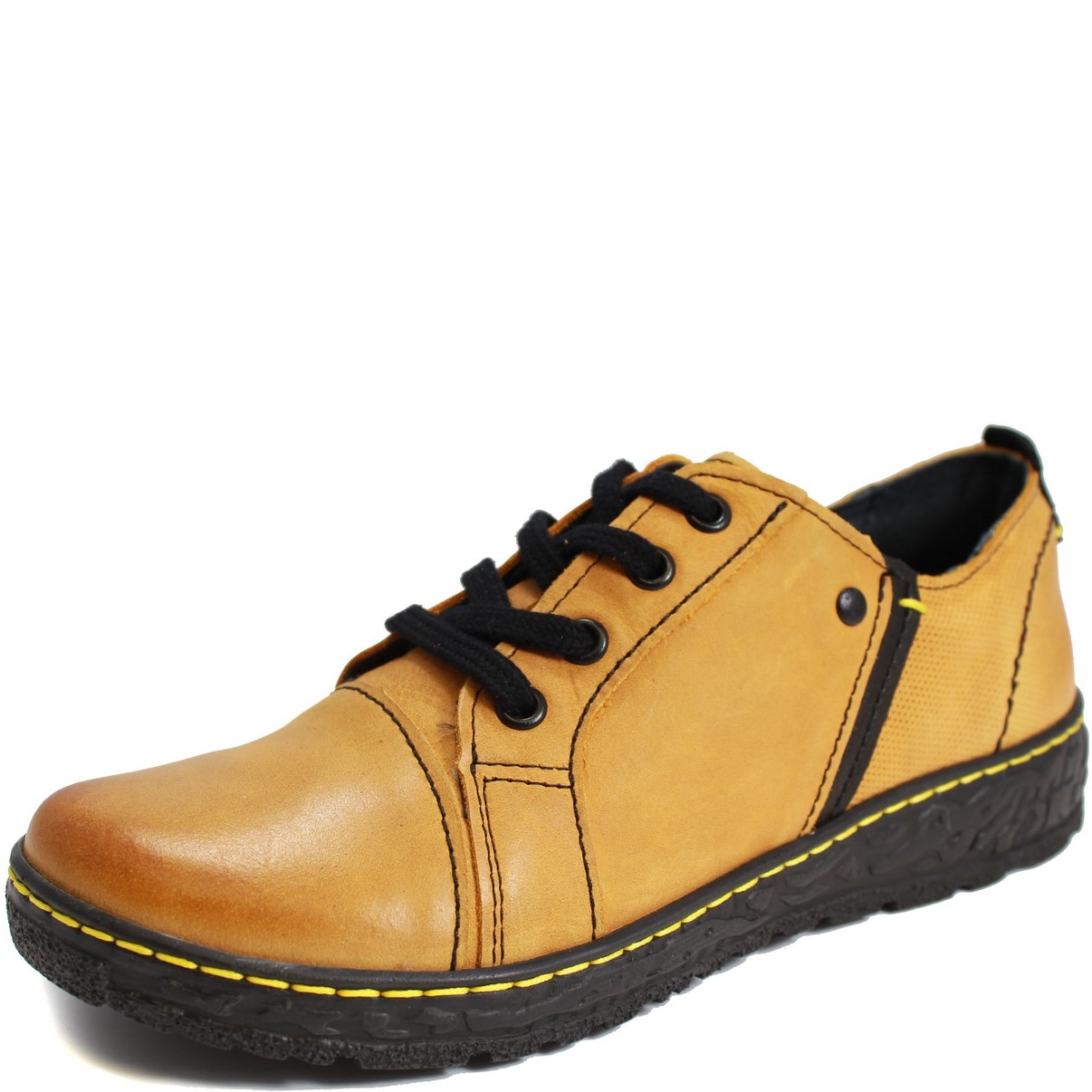 DÁMSKÉ POLOBOTKY KACPER 2 6319 912P+163 ŽLUTÁ Barva: ŽLUTÁ