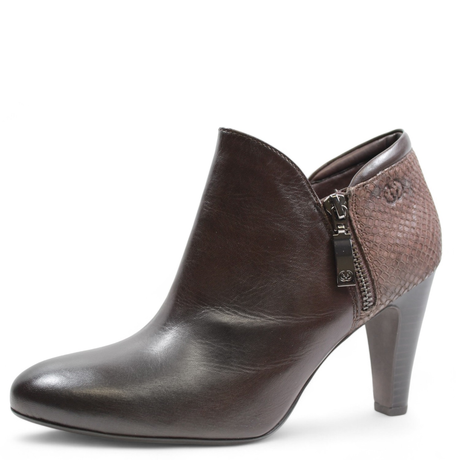 DÁMSKÉ POLOBOTKY GERRY WEBER G39717 MI90352 HNĚDÁ Barva: HNĚDÁ