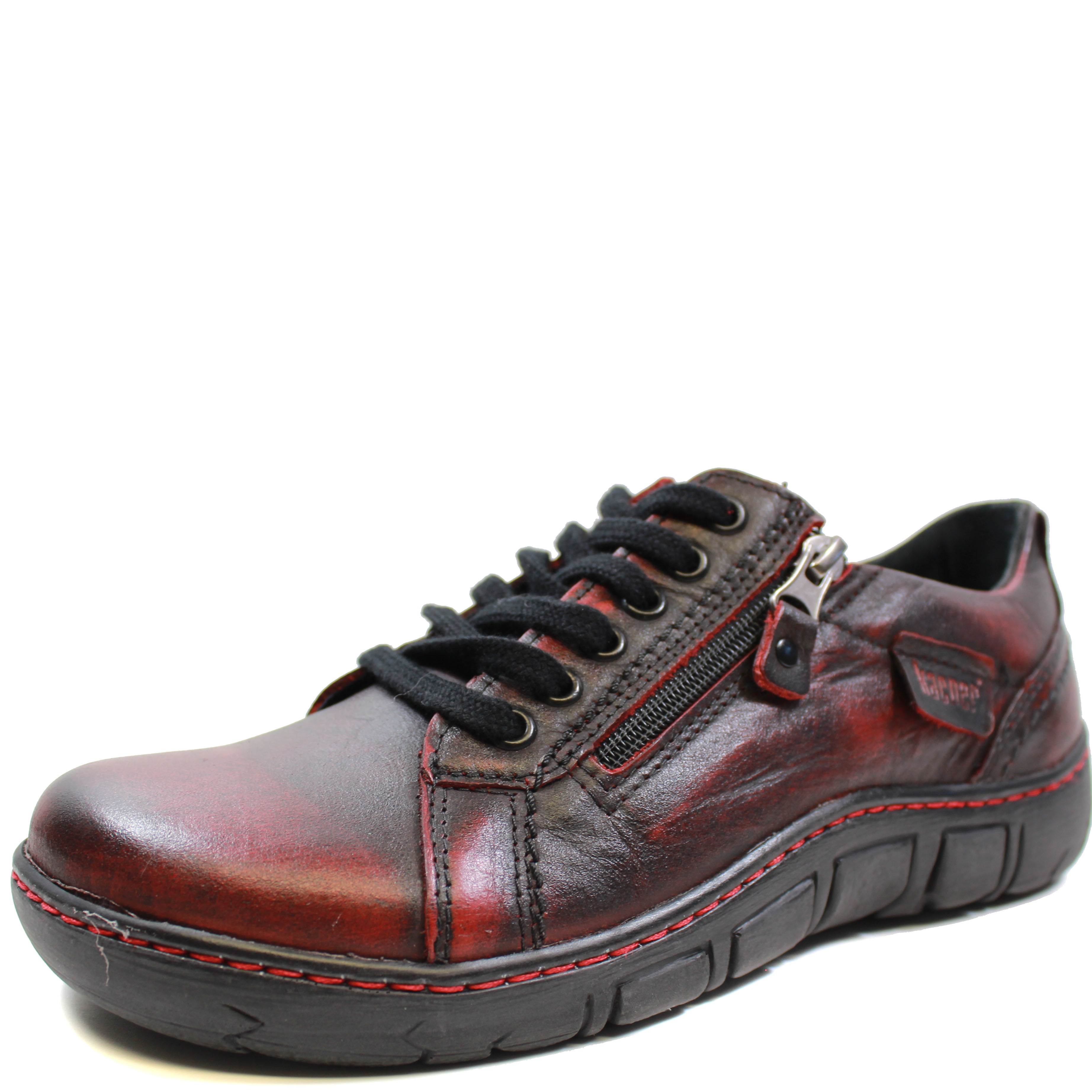 DÁMSKÉ POLOBOTKY KACPER 2 0204 160+181+793 ČERVENÁ Barva: Červená koupíte na Obujtese.cz