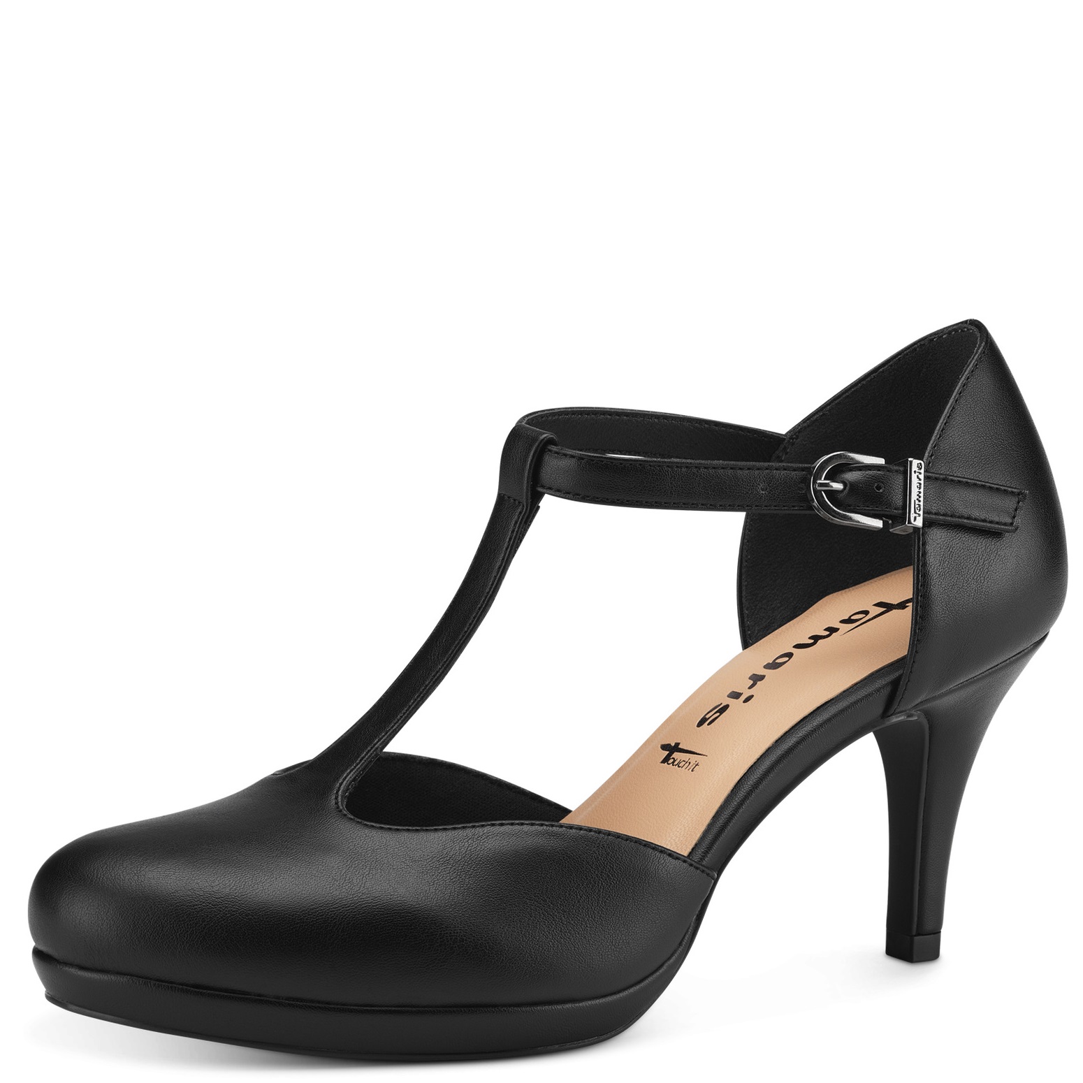 DÁMSKÉ LODIČKY TAMARIS 1-24463-20 020 ČERNÁ Barva: Černá, Velikost: 40