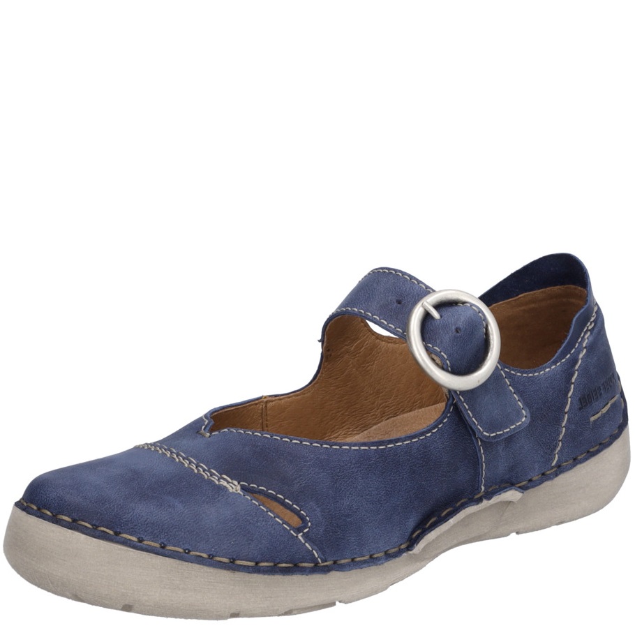 Levně DÁMSKÉ POLOBOTKY JOSEF SEIBEL 59680 258530 MODRÁ Barva: MODRÁ