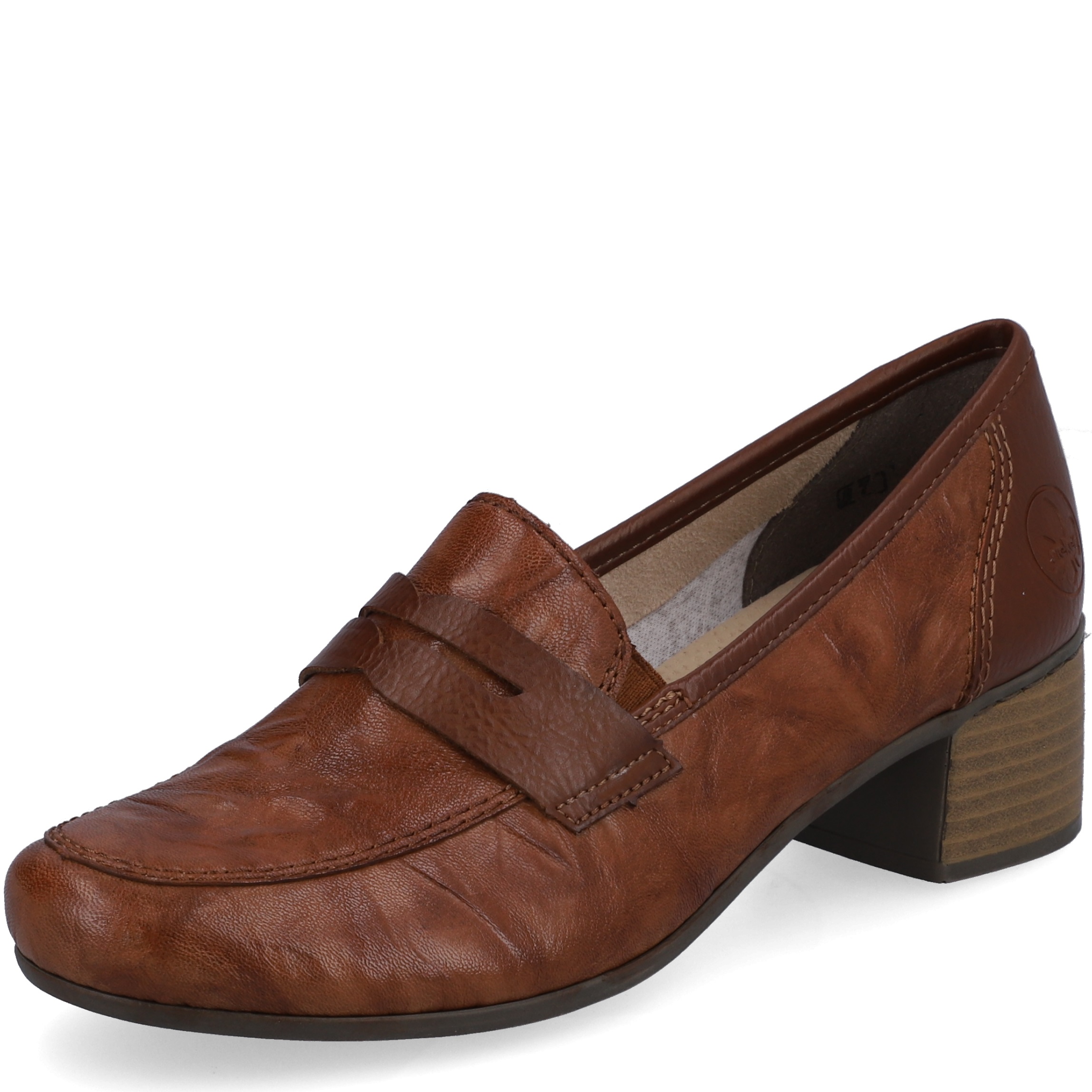 DÁMSKÉ POLOBOTKY RIEKER 53750 25 HNĚDÁ Barva: HNĚDÁ koupíte na Obujtese.cz