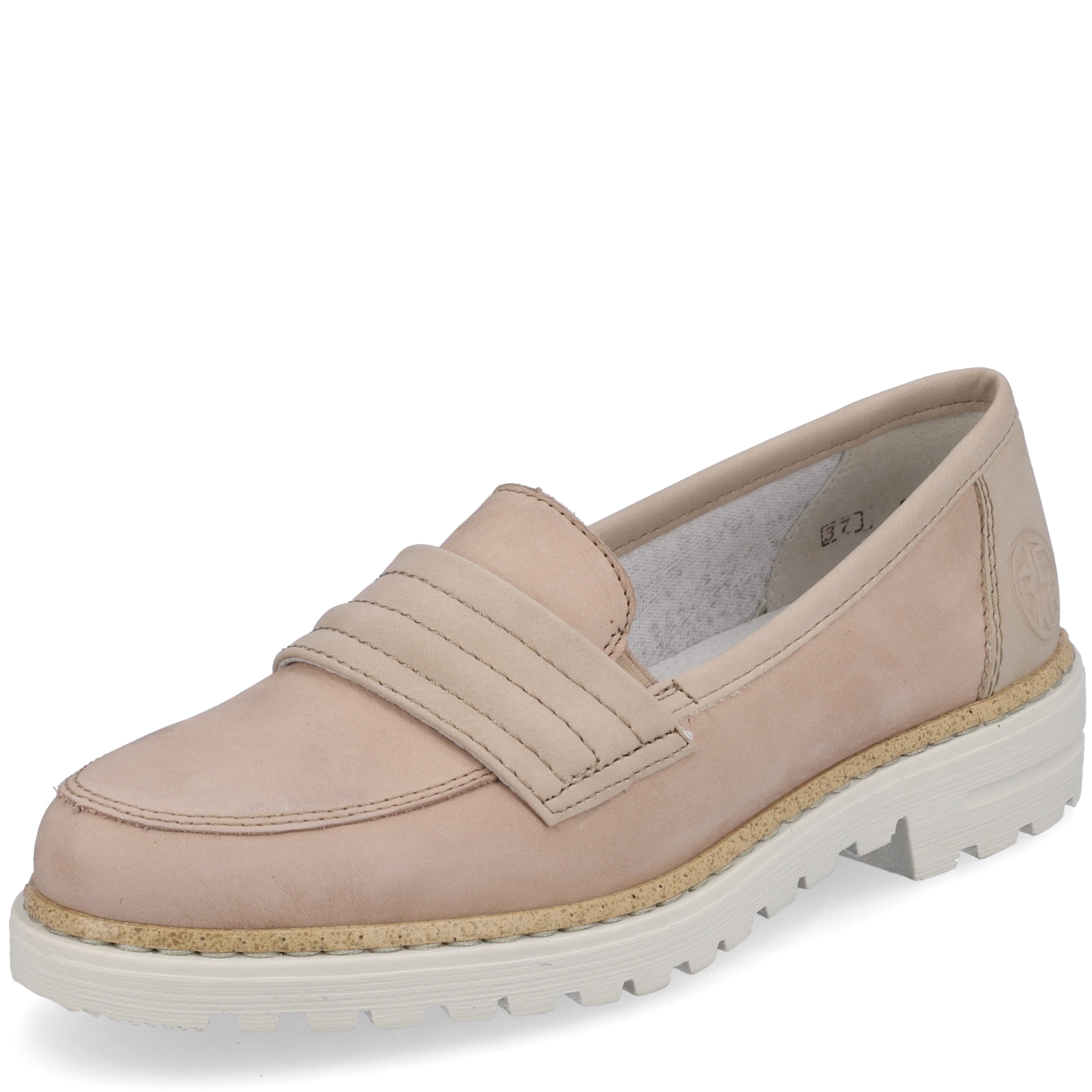 DÁMSKÉ POLOBOTKY RIEKER 41356 64 BÉŽOVÁ Barva: BÉŽOVÁ koupíte na Obujtese.cz