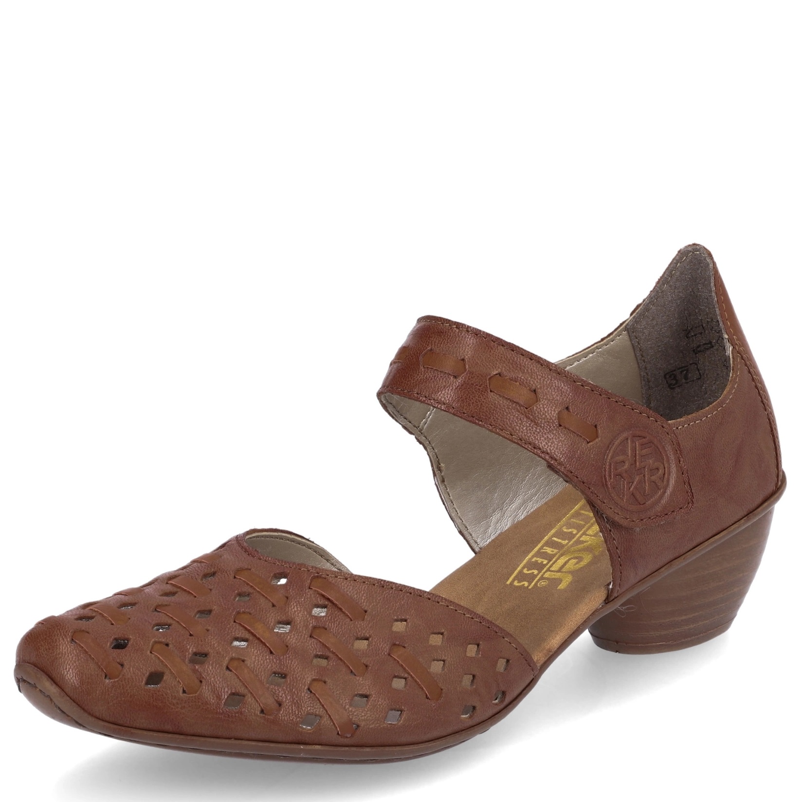 DÁMSKÉ LODIČKY RIEKER 43770-22 HNĚDÁ Barva: HNĚDÁ