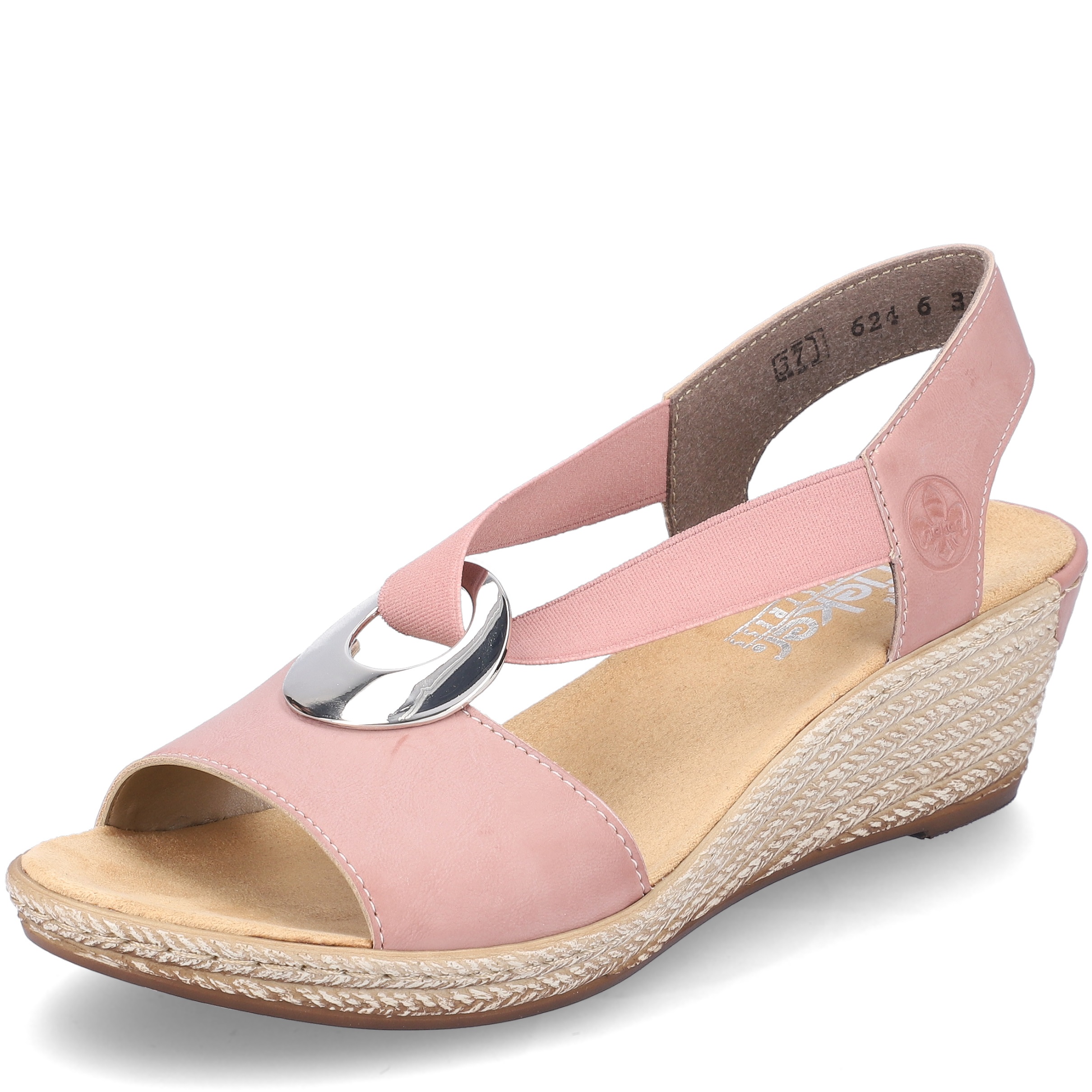 DÁMSKÉ SANDÁLY RIEKER 60855 31 RŮŽOVÁ Barva: RŮŽOVÁ koupíte na Obujtese.cz