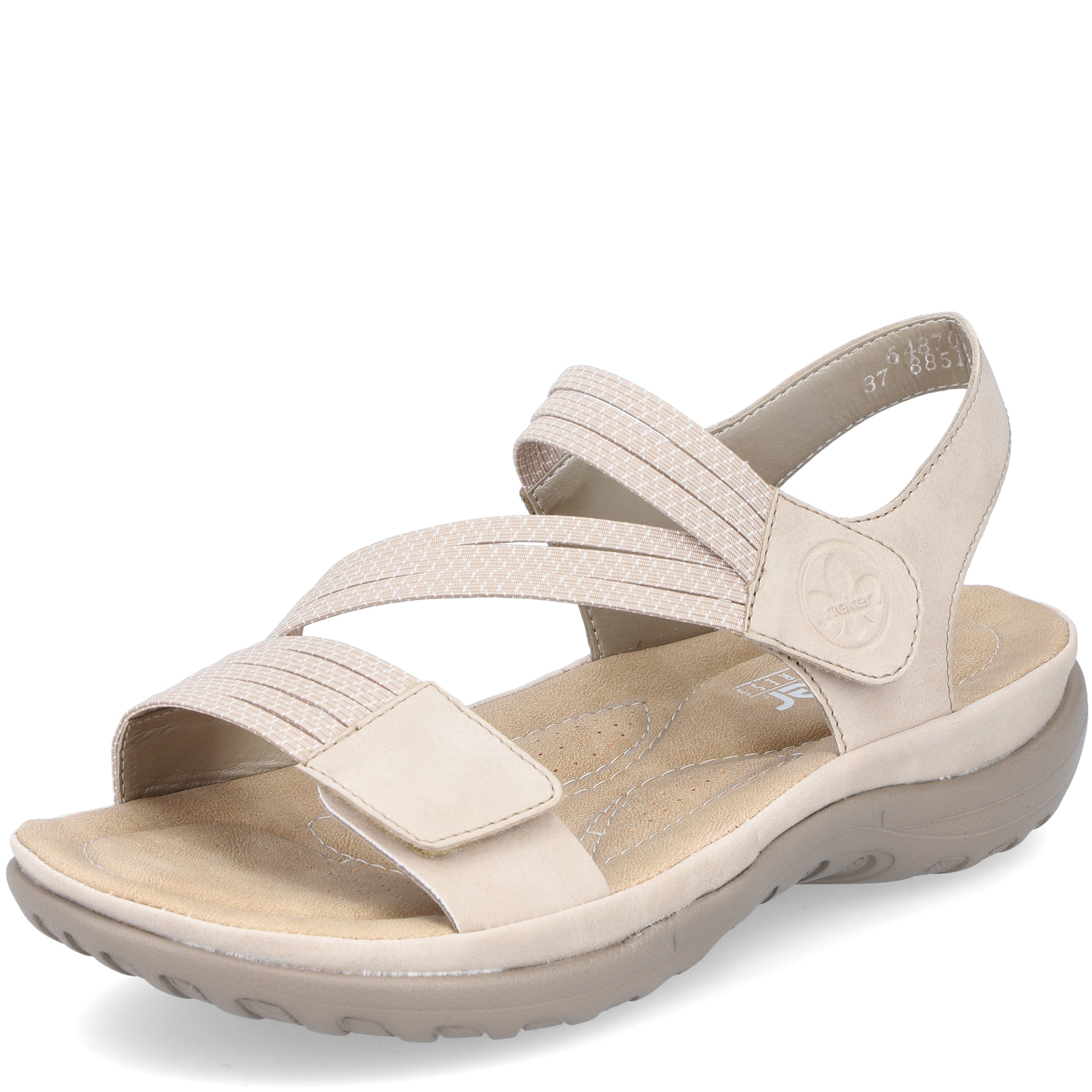 DÁMSKÉ SANDÁLY RIEKER 64677 64 BÉŽOVÁ Barva: BÉŽOVÁ koupíte na Obujtese.cz