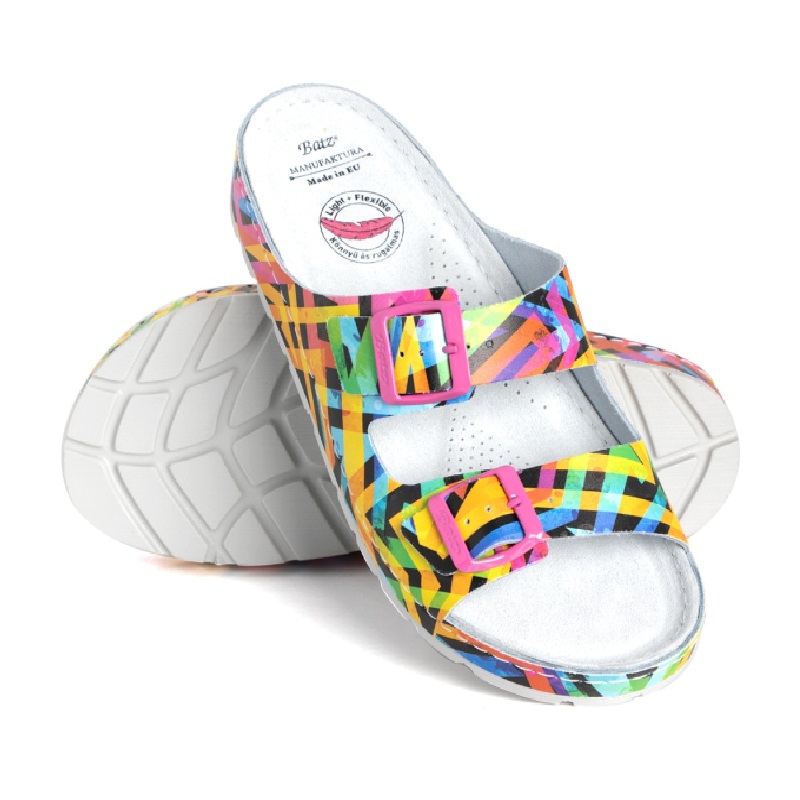 DÁMSKÉ PANTOFLE BATZ ZENNA CARNIVAL BAREVNÁ Barva: BAREVNÁ