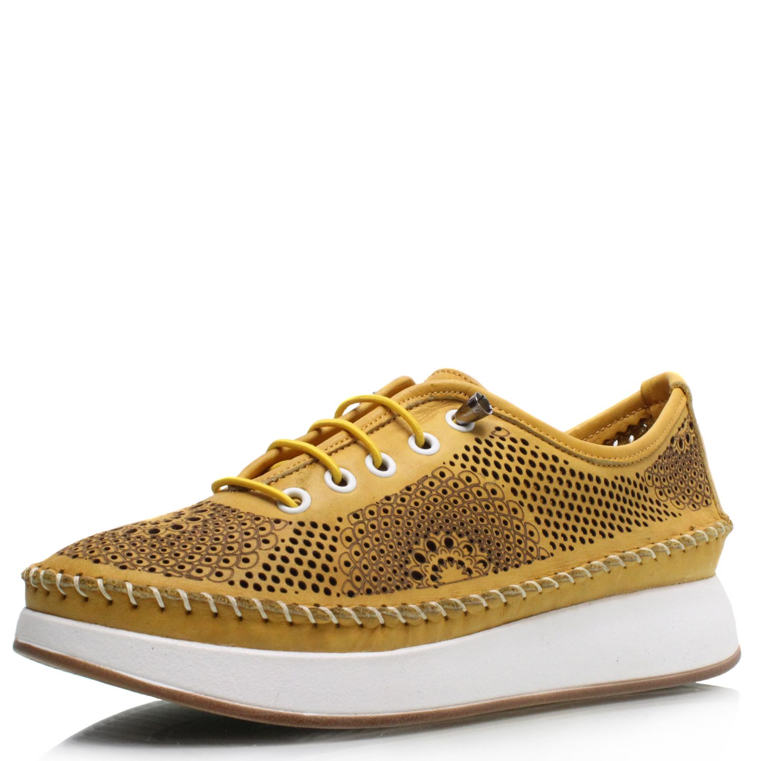 QUO VADIS DÁMSKÉ POLOBOTKY KLOP 128 02527 ŽLUTÁ Barva: ŽLUTÁ