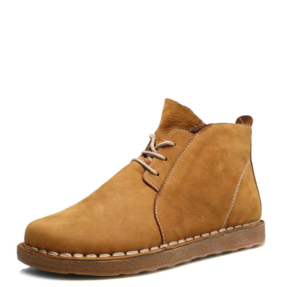 DÁMSKÉ KOTNÍKOVÉ BOTY WILD 01455504A.01 HNĚDÁ Barva: HNĚDÁ