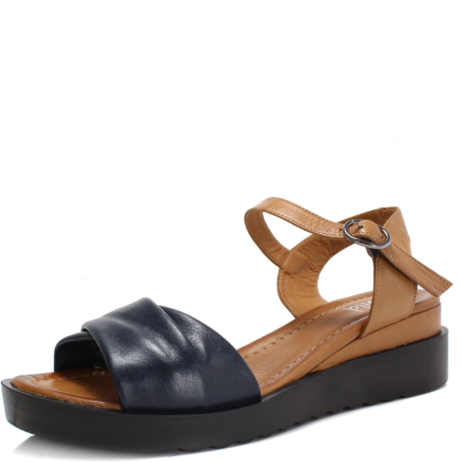 DÁMSKÉ SANDÁLY WILD 037 931 53I06.05 NAVY MODRÁ Barva: MODRÁ