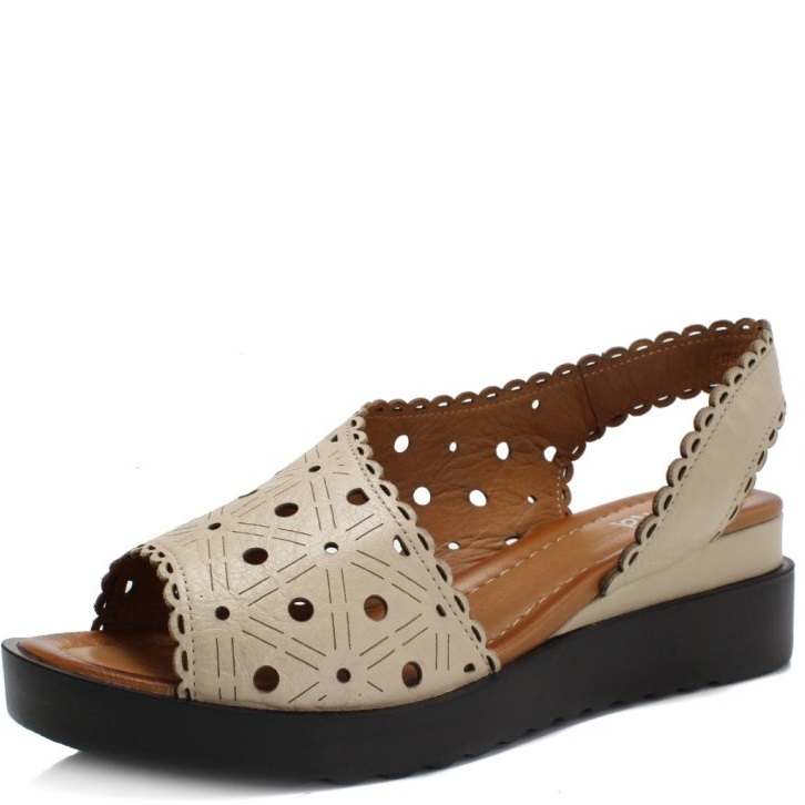 DÁMSKÉ SANDÁLY WILD 037 945I03 BEIGE BÉŽOVÁ Barva: BÉŽOVÁ