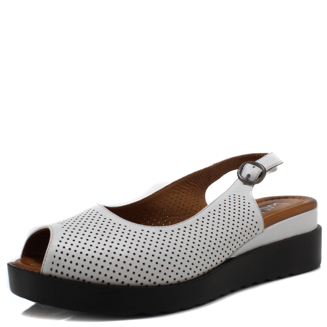 DAMSKÉ SANDÁLY WILD 03460 WHT BÍLÁ Barva: BÍLÁ koupíte na Obujtese.cz
