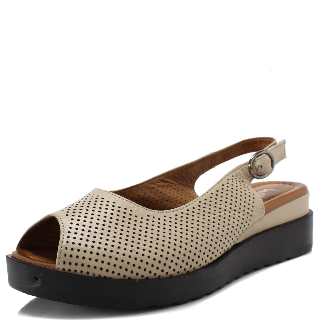 DÁMSKÉ SANDÁLY WILD 037 945I03 BEIGE BÉŽOVÁ Barva: BÉŽOVÁ