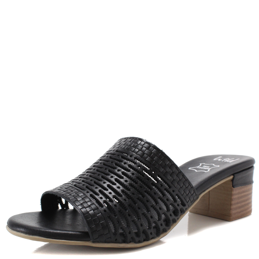 DÁMSKÉ PANTOFLE WILD 016 360IBLACK ČERNÁ Barva: Černá