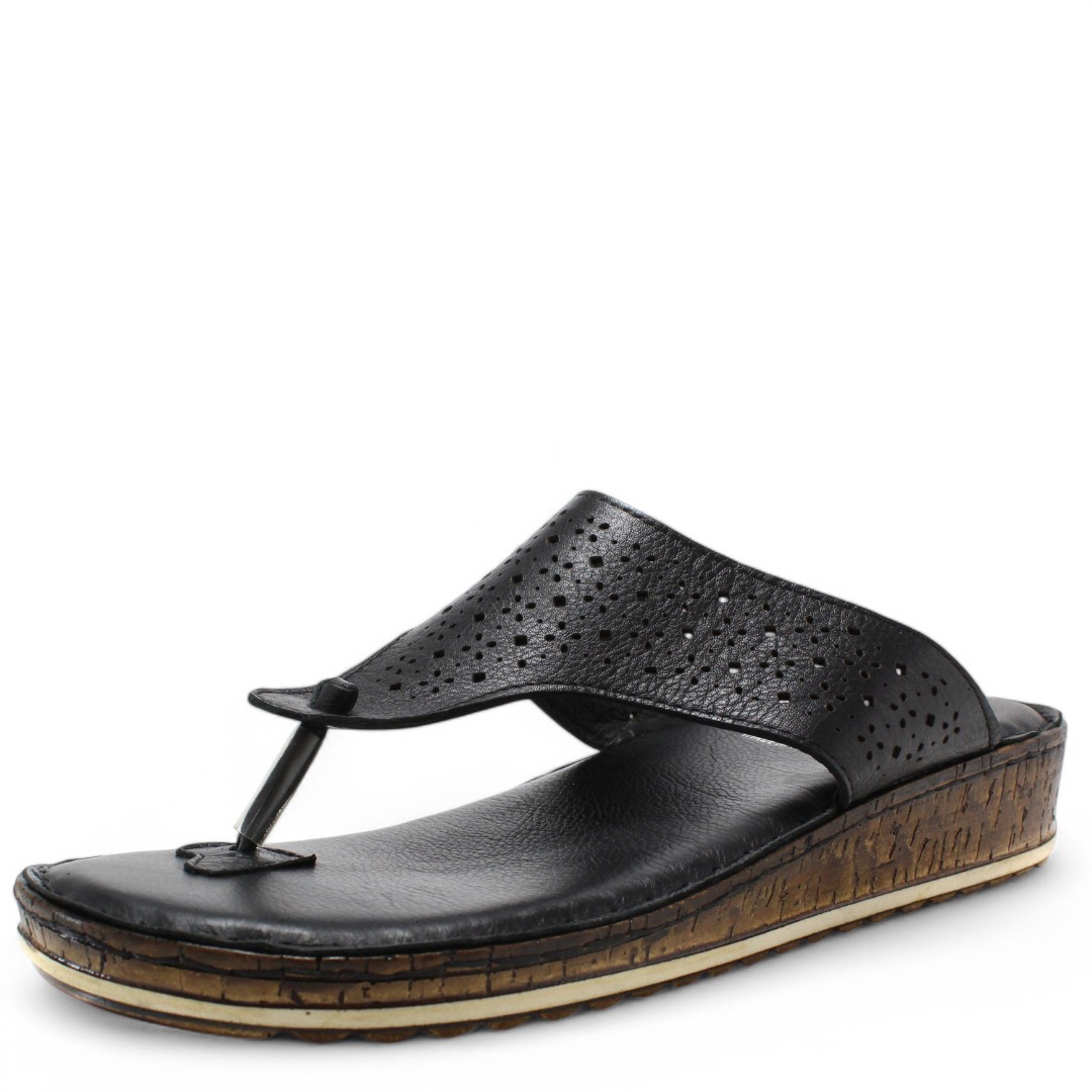 DÁMSKÉ ŽABKY WILD 016 950IBLACK ČERNÁ Barva: Černá