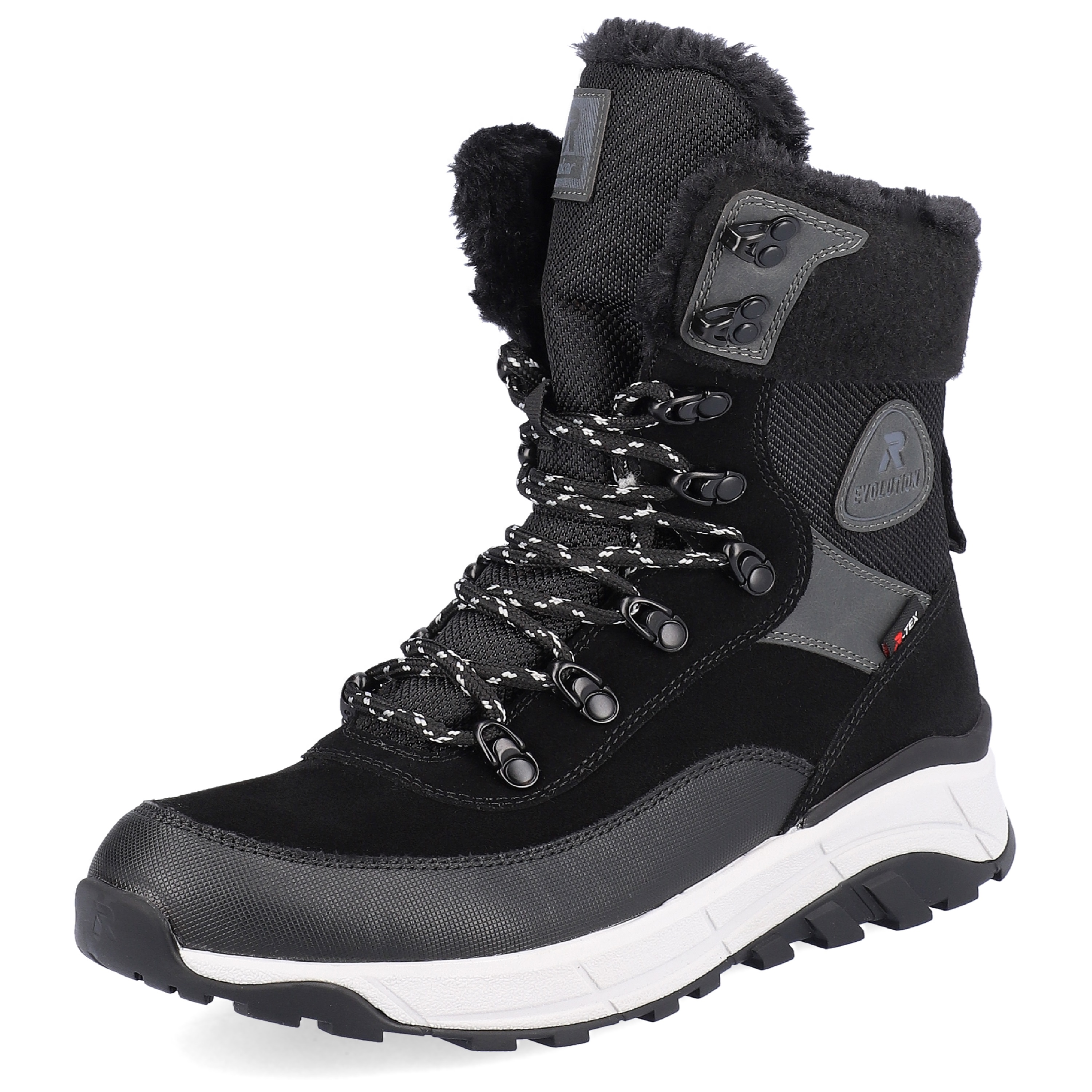 DÁMSKÉ KOTNÍKOVÉ BOTY RIEKER Y0463 00 ČERNÁ Barva: Černá koupíte na Obujtese.cz