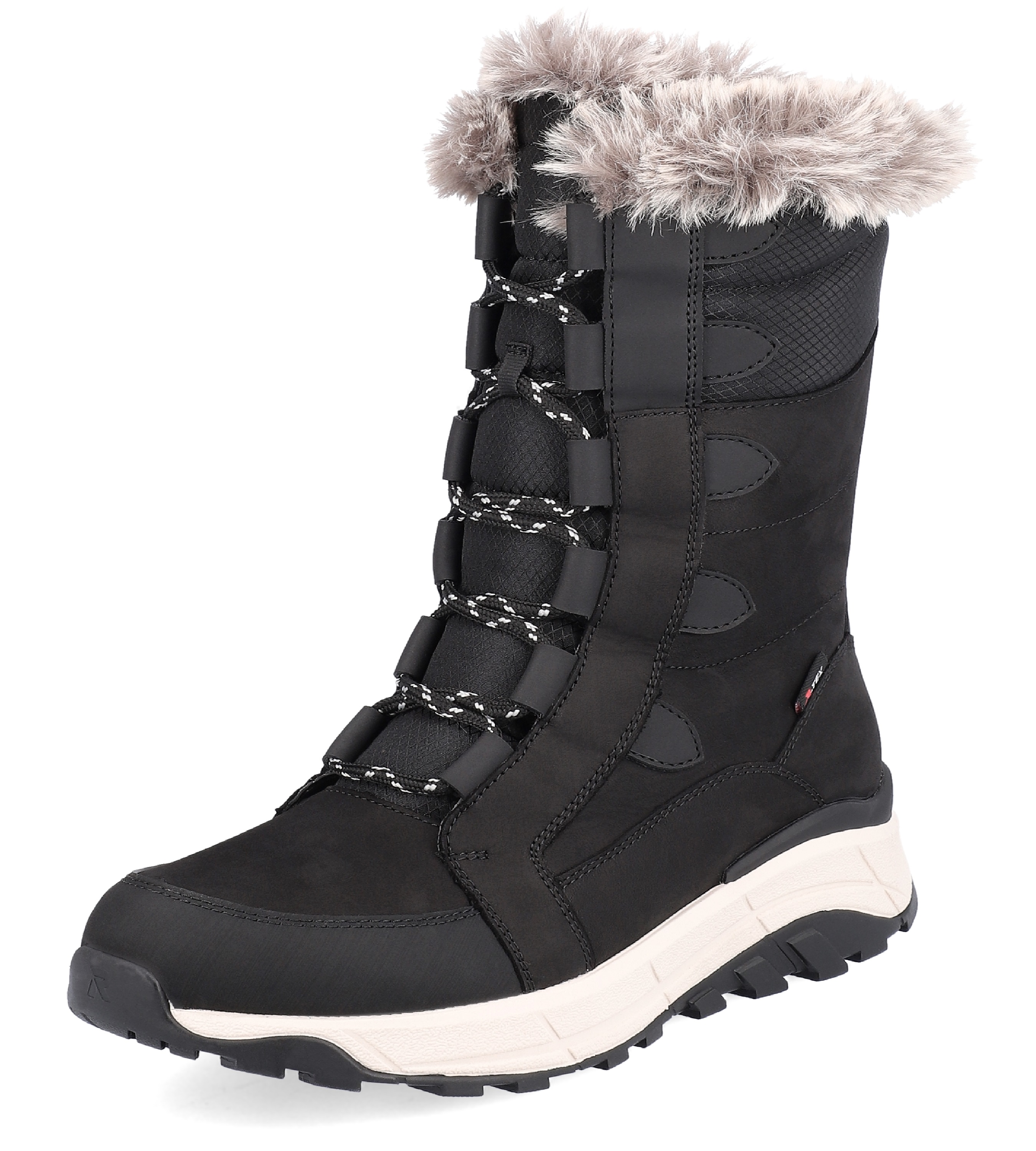 DÁMSKÉ KOTNÍKOVÉ BOTY RIEKER Y0463 00 ČERNÁ Barva: Černá