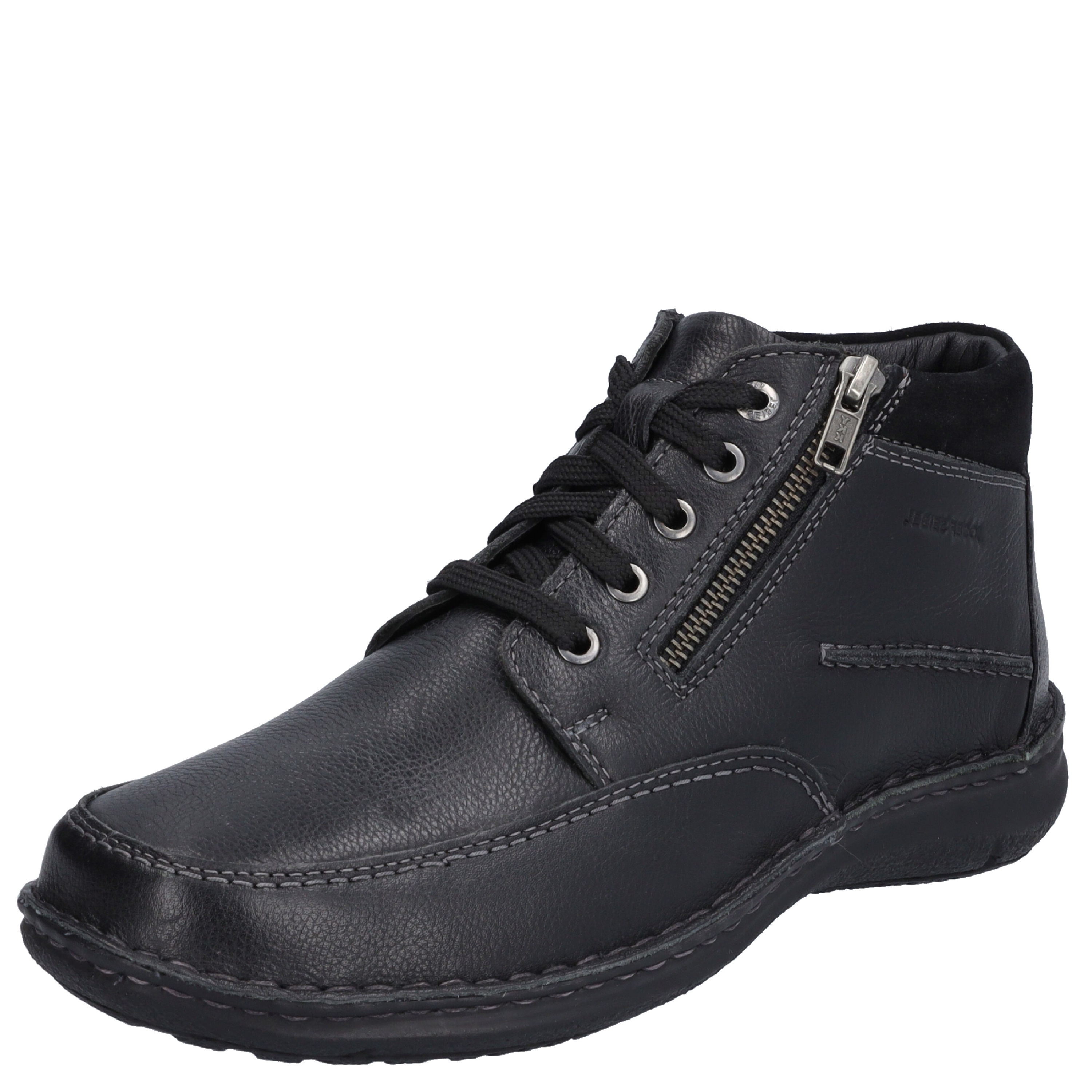 PÁNSKÉ KOTNÍKOVÉ BOTY JOSEF SEIBEL 43684 PL238100 ČERNÁ Barva: Černá