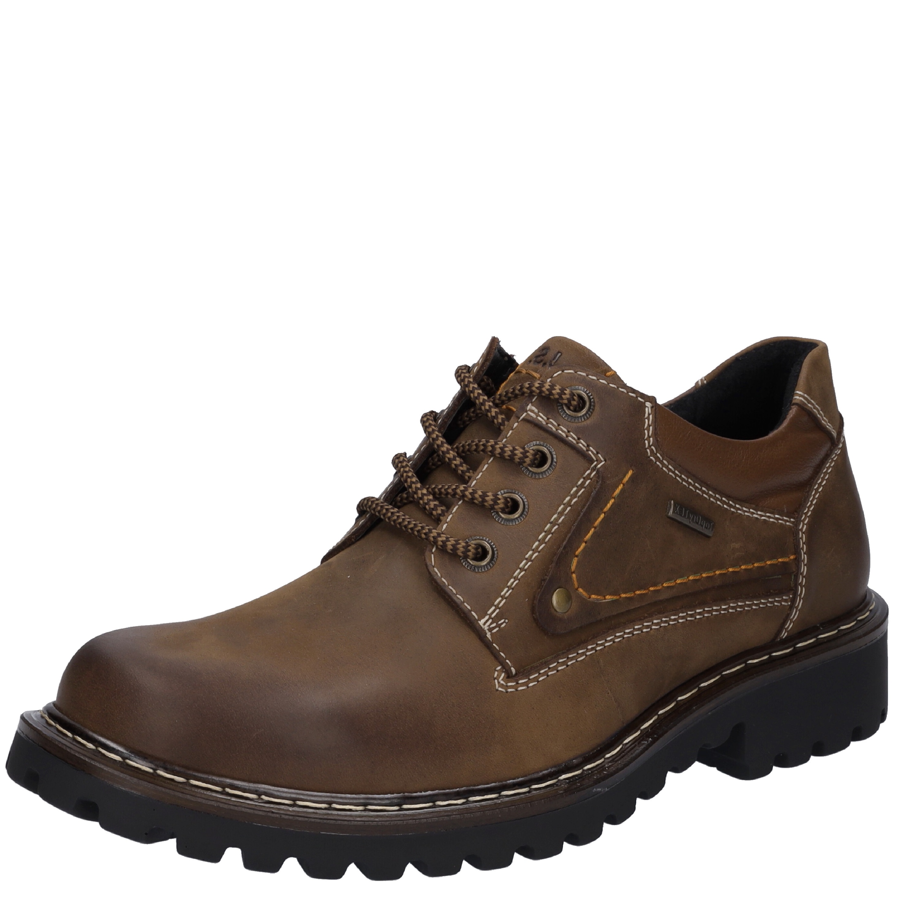 PÁNSKÉ POLOBOTKY JOSEF SEIBEL 21709 TE49330 HNĚDÁ Barva: HNĚDÁ