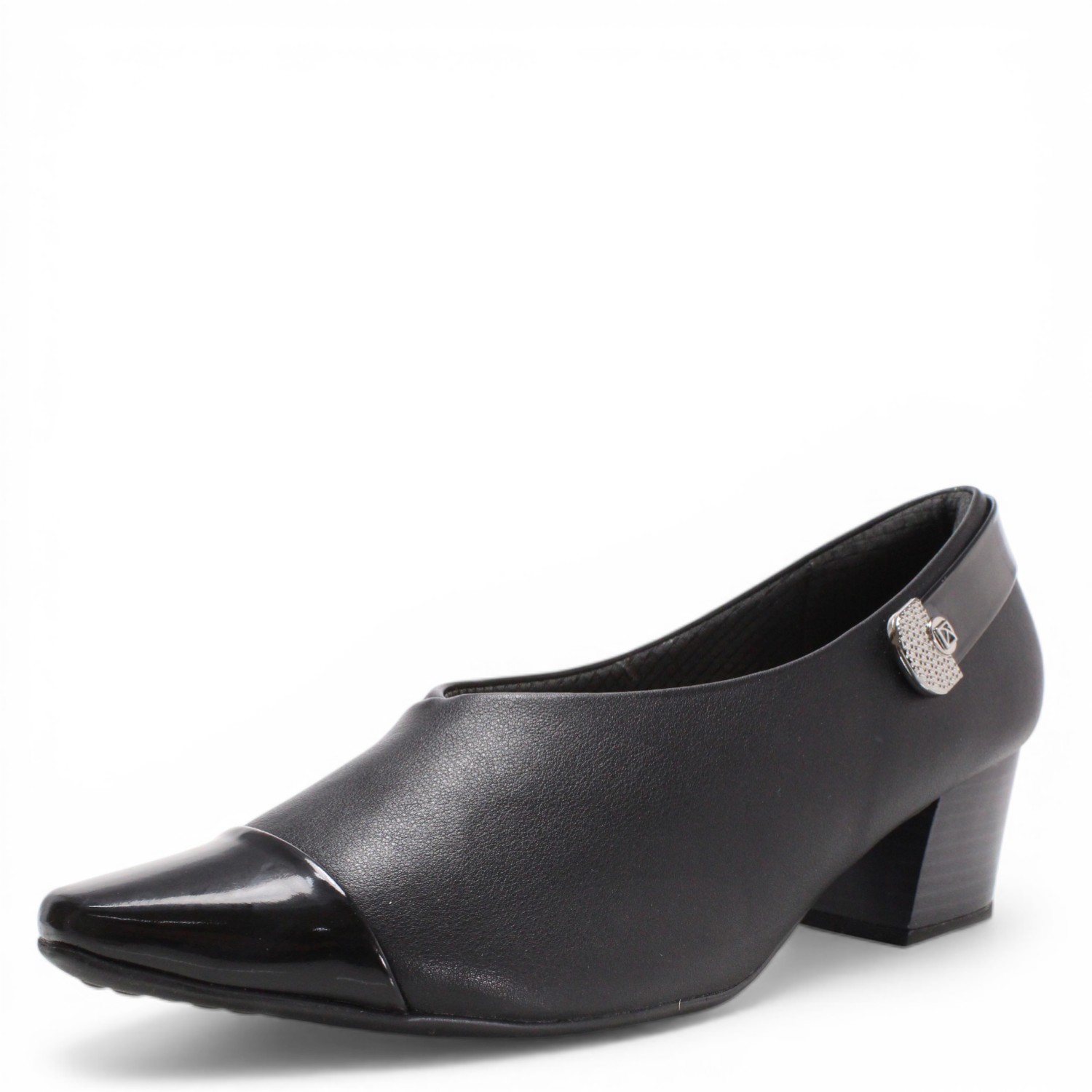 Levně DÁMSKÉ POLOBOTKY PICCADILLY 744093-3 ČERNÁ Barva: ČERNÁ