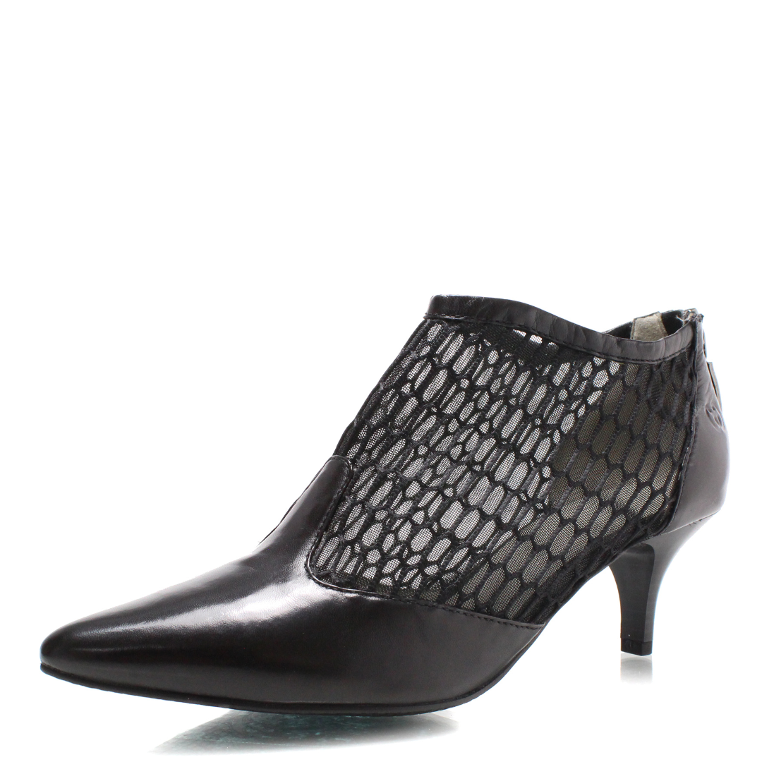 DÁMSKÉ POLOBOTKY GERRY WEBER G39504 42100 ČERNÁ Barva: Černá