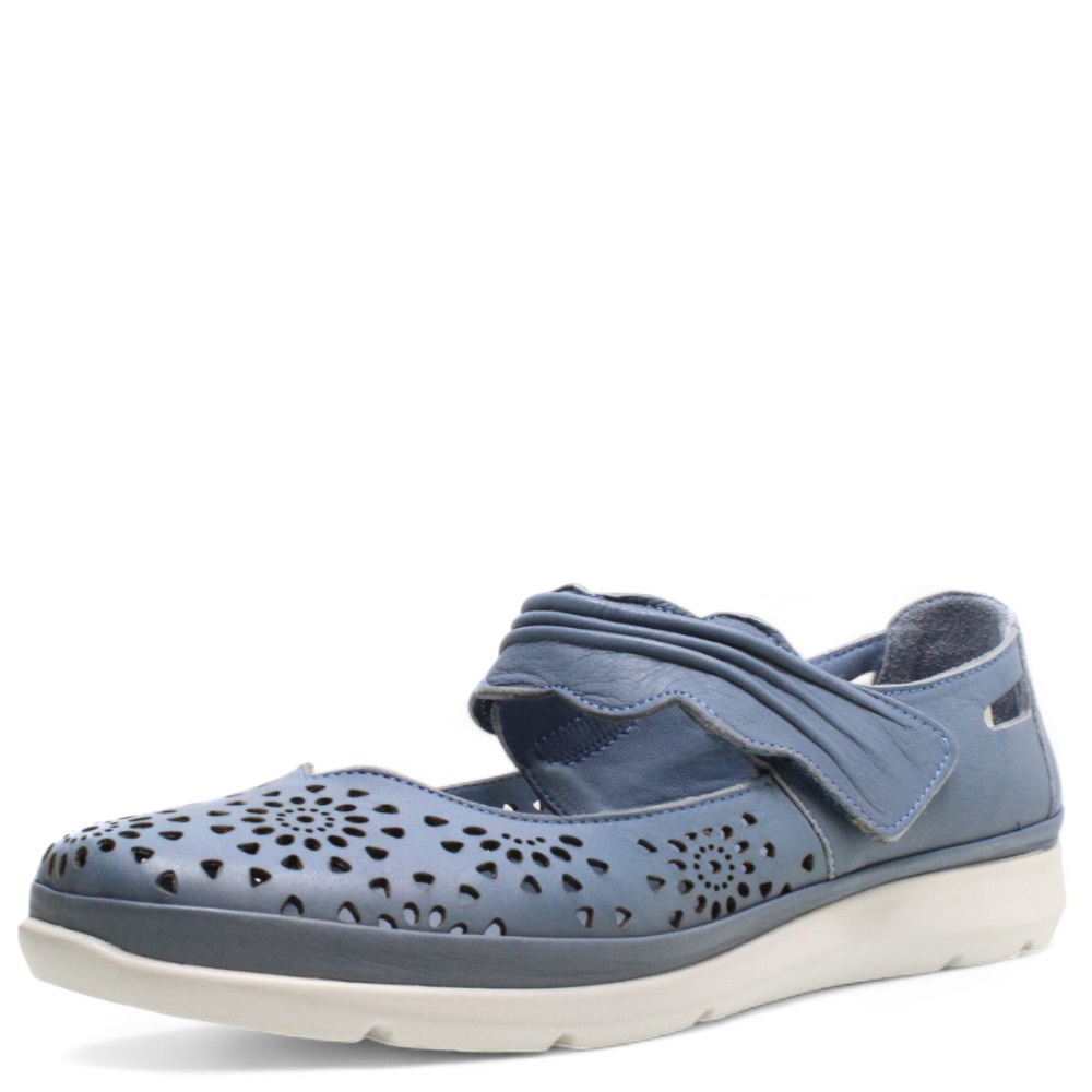 DÁMSKÉ POLOBOTKY QUO VADIS 895 1915 BLUE MODRÁ Barva: MODRÁ koupíte na Obujtese.cz