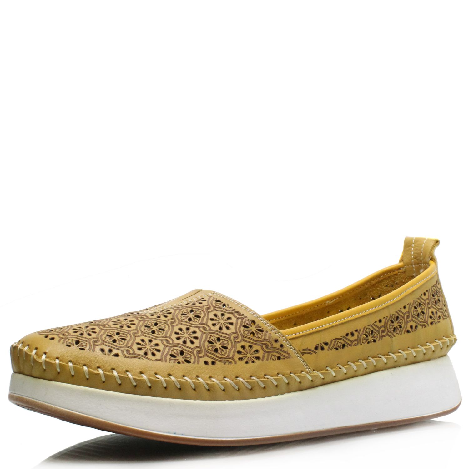 DÁMSKÉ POLOBOTKY QUO VADIS 23 2015 NOCHE ŽLUTÁ Barva: ŽLUTÁ