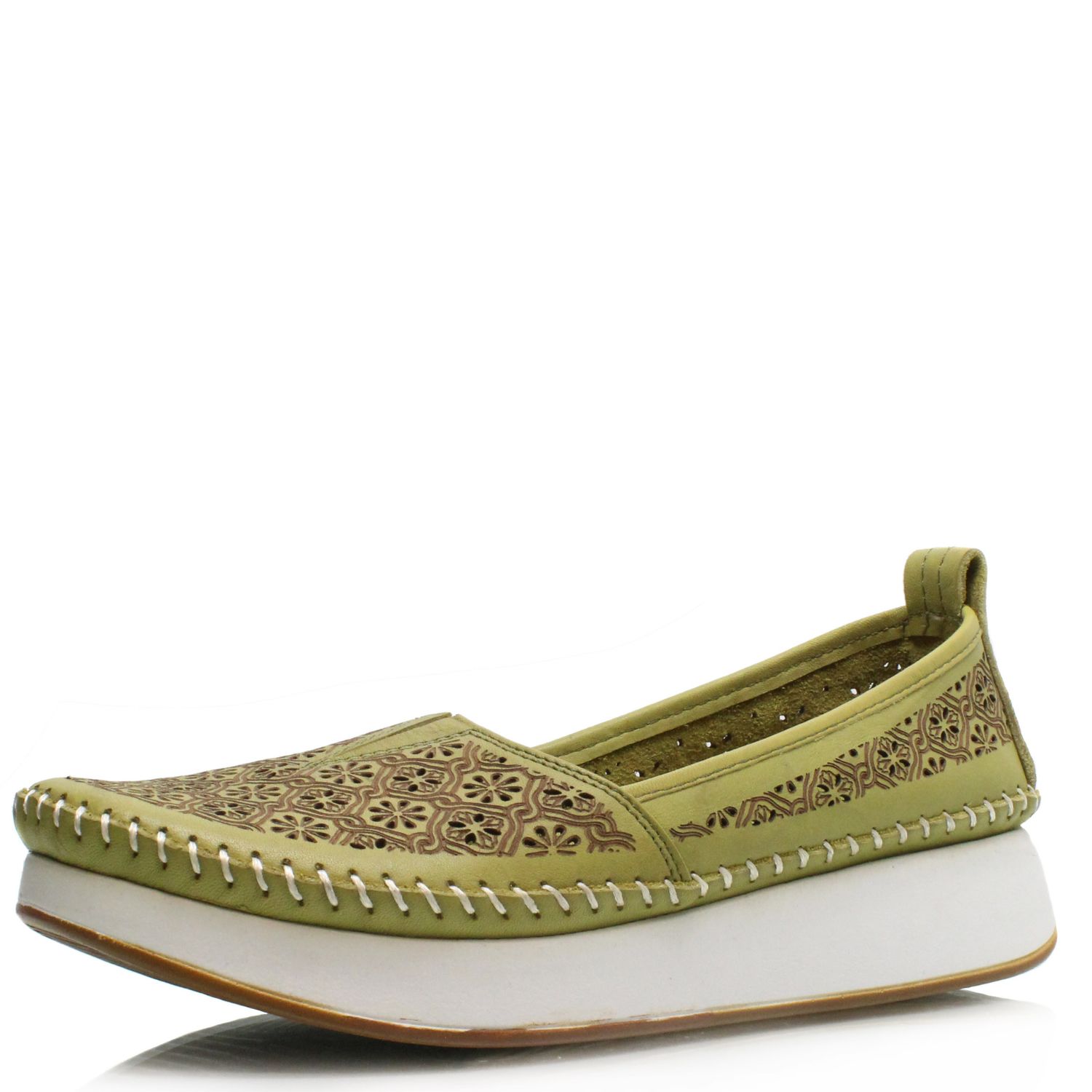 DÁMSKÉ POLOBOTKY QUO VADIS 23 2015 KHAKI ZELENÁ Barva: Zelená