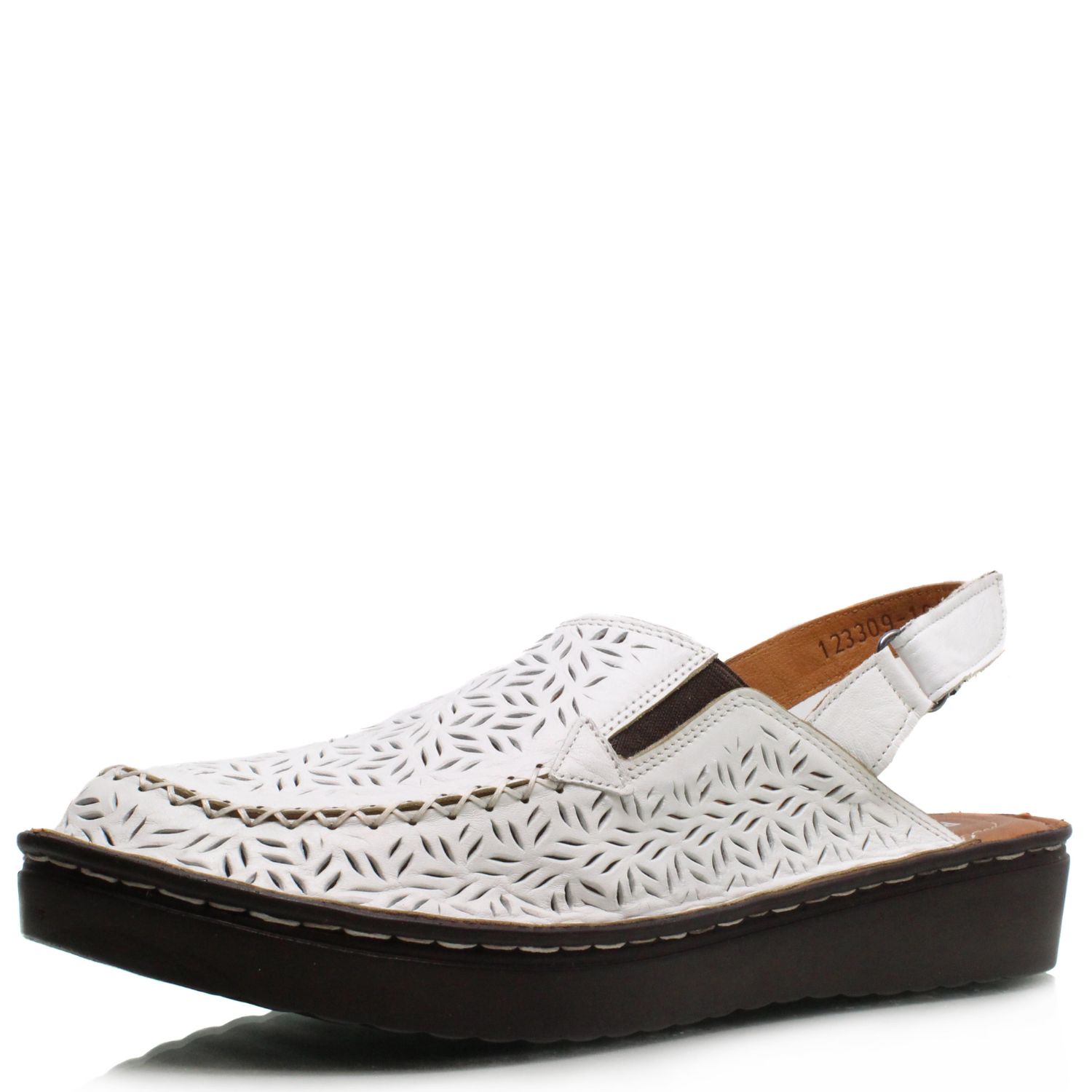 DÁMSKÉ POLOBOTKY QUO VADIS 12 3309 104 05 BÍLÁ Barva: BÍLÁ