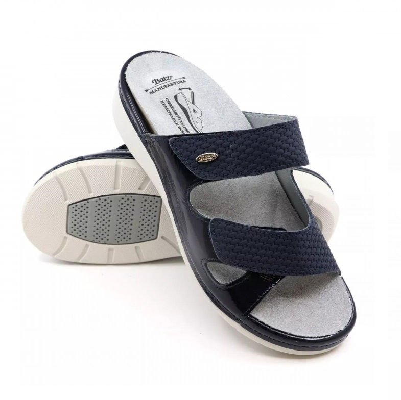 DÁMSKÉ PANTOFLE BATZ SORRENTO KÉK BLUE MODRÁ Barva: MODRÁ