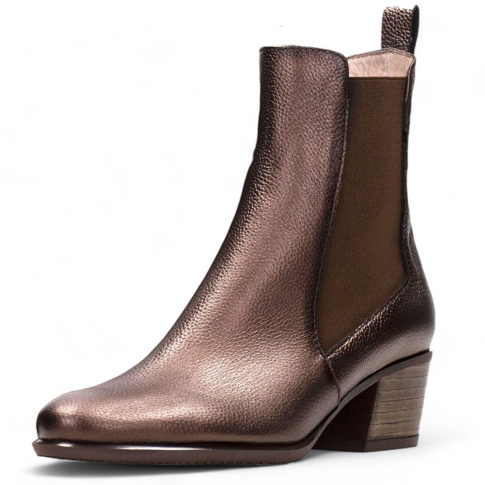 DÁMSKÉ KOTNÍKOVÉ BOTY HISPANITAS HI233119 BOLMET I23 PLATINOVÁ Barva: PLATINOVÁ