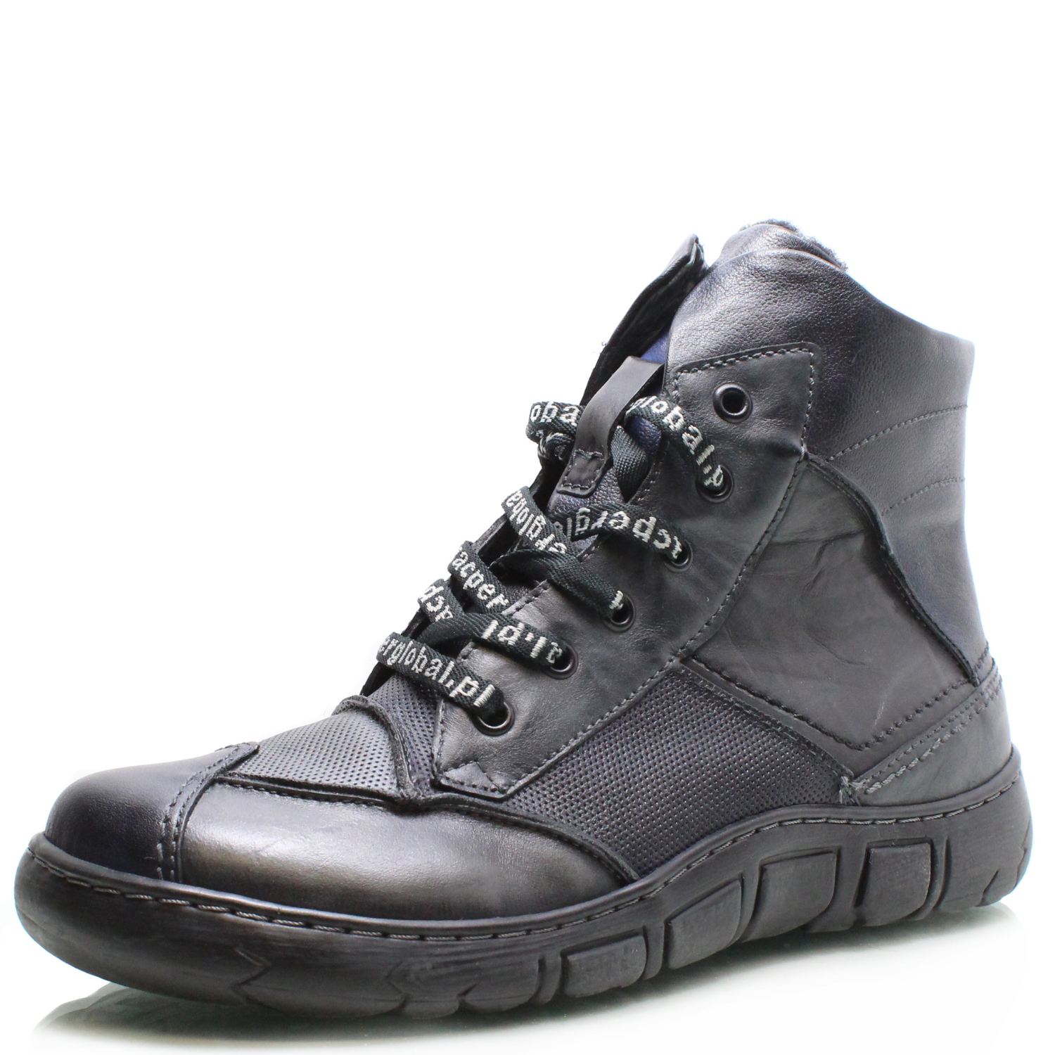 DÁMSKÉ KOTNÍKOVÉ BOTY KACPER 4 1424 994P+307+266P MODRÁ Barva: MODRÁ