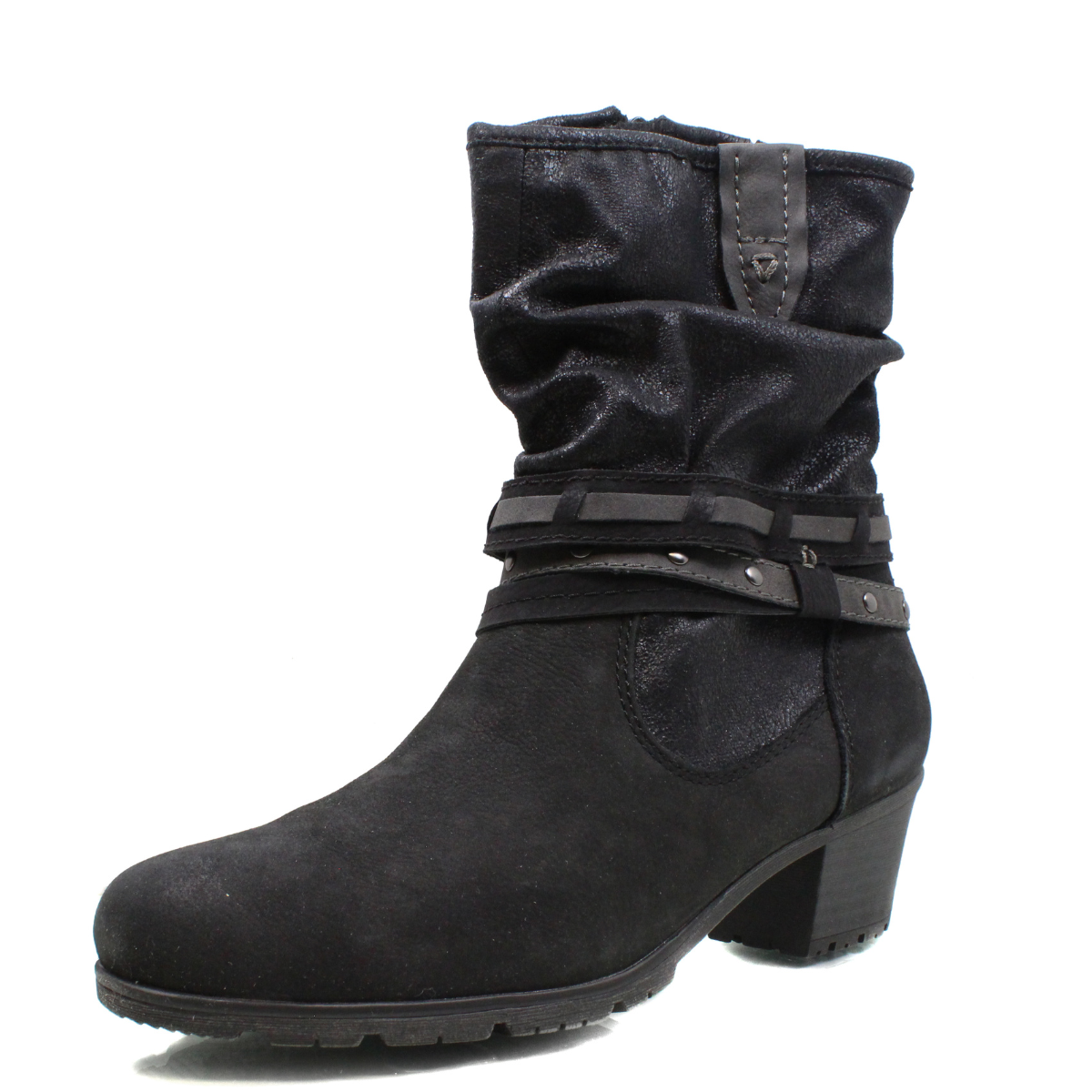 DÁMSKÉ KOTNÍKOVÉ BOTY JANA 8 8 25302 29 001 ČERNÁ Barva: Černá koupíte na Obujtese.cz