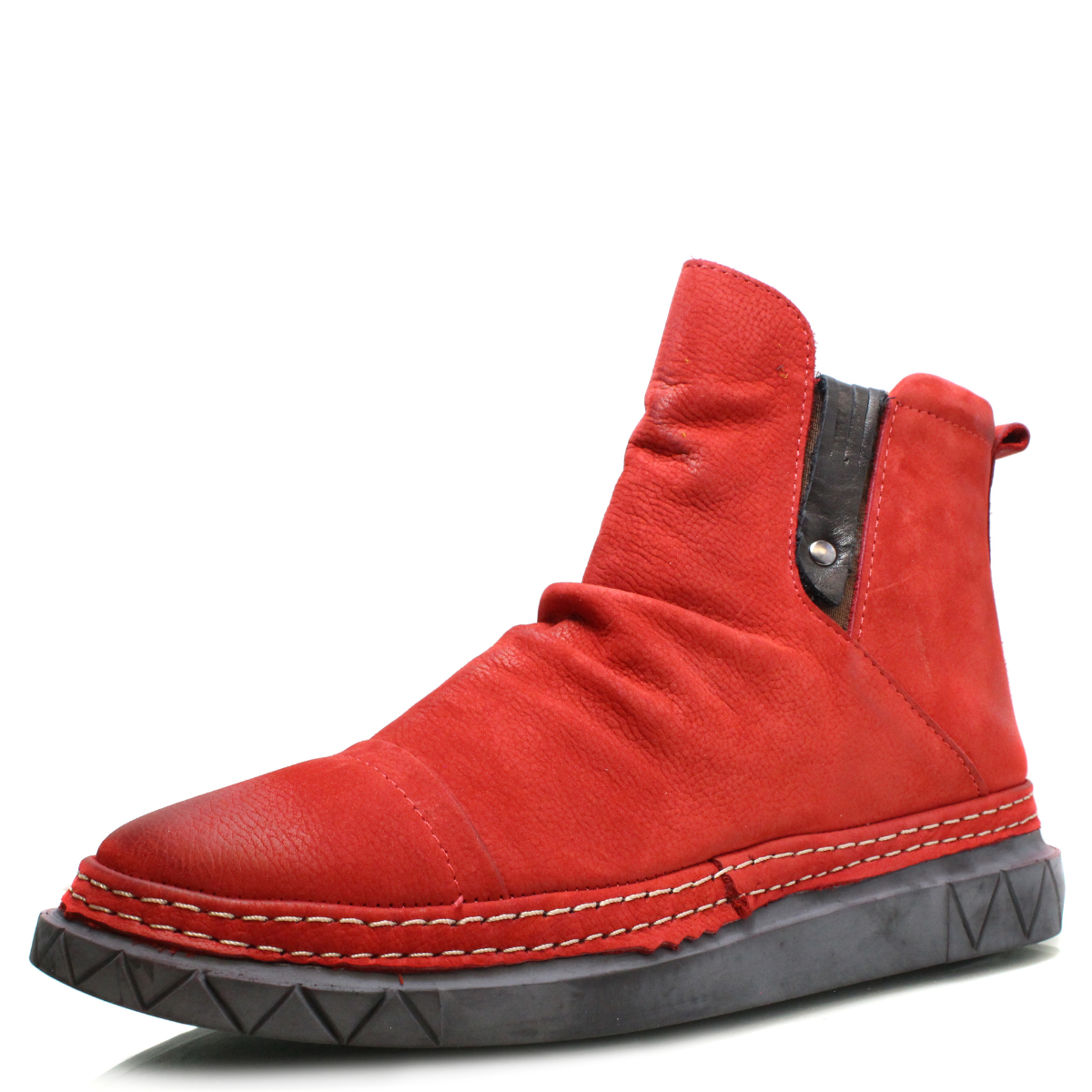 IBERIUS DÁMSKÉ KOTNÍKOVÉ BOTY MAGO 040 FE13 21102 ČERVENÁ Barva: Červená