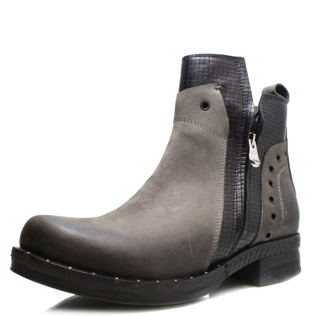 IBERIUS DÁMSKÉ KOTNÍKOVÉ BOTY MAGO 050 2356 GREY ŠEDÁ Barva: Šedá