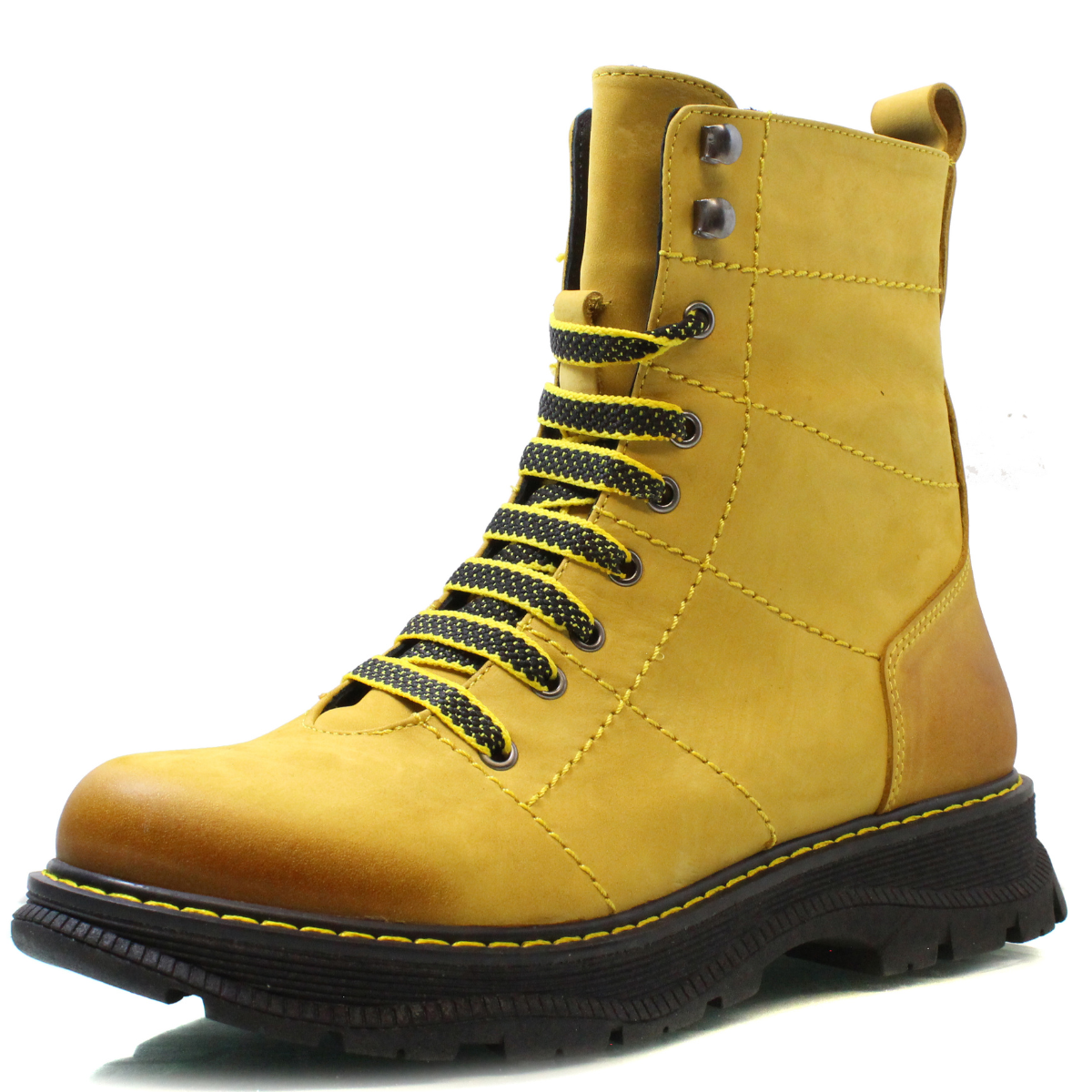 IBERIUS DÁMSKÉ KOTNÍKOVÉ BOTY LA PINTA 0318 202 SICAK 029 ŽLUTÁ Barva: ŽLUTÁ