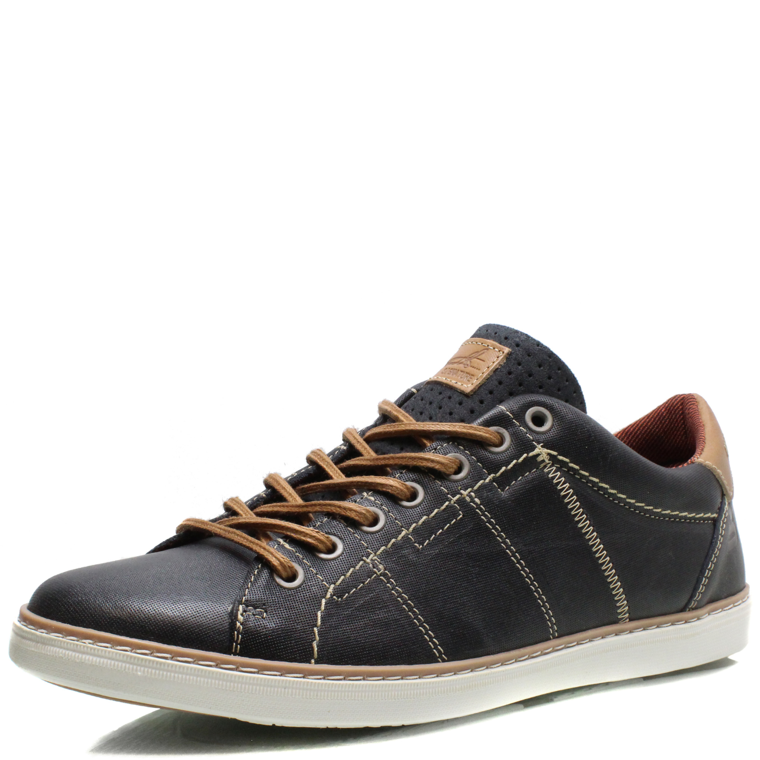 PÁNSKÉ POLOBOTKY BULL BOXER PK416005 NAVY MODRÁ Barva: MODRÁ