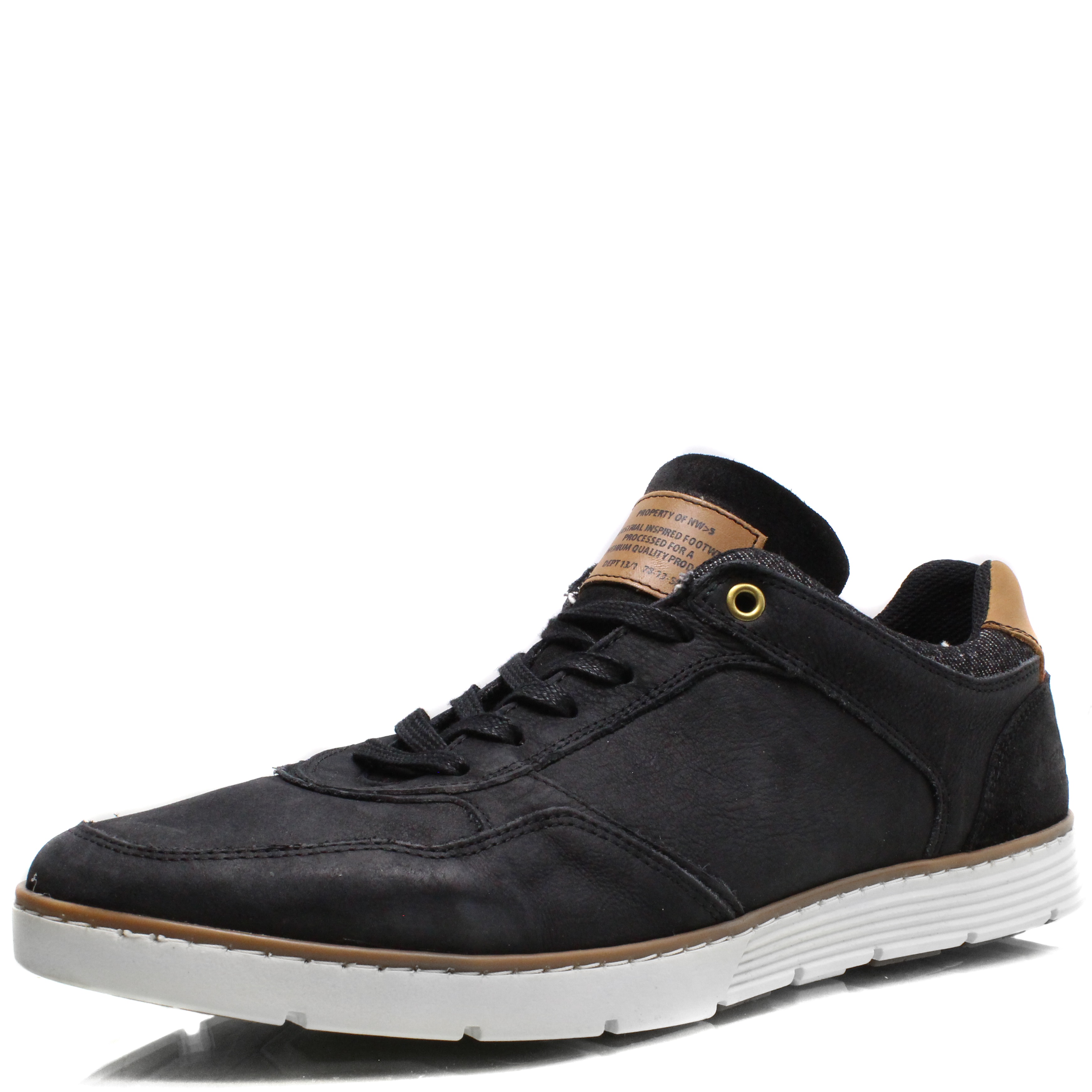 PÁNSKÉ POLOBOTKY BULL BOXER PK417023 BLACK ČERNÁ Barva: Černá