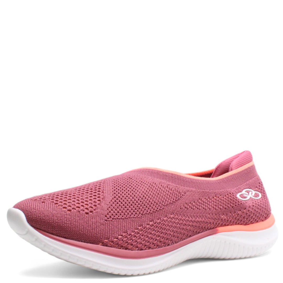 DÁMSKÉ TENISKY NAZOUVACÍ OLYMPIKUS RESPIRA/829HIBICUS ČERVENÁ Barva: Červená