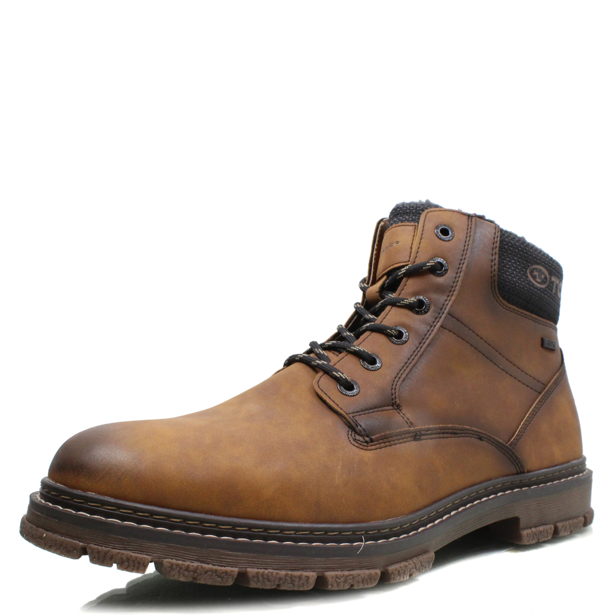Tom Tailor 4280350009 Pánské kotníkové boty hnědé