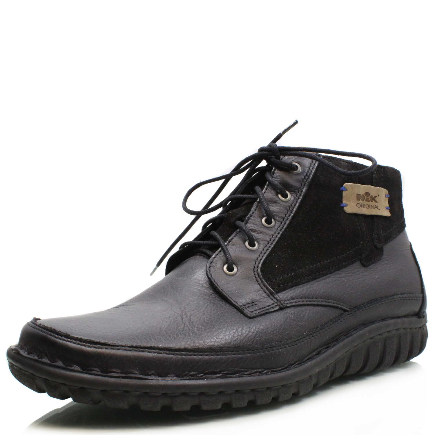 QUO VADIS PÁNSKÉ KOTNÍKOVÉ BOTY NIK 02 0114 901 ČERNÁ Barva: Černá