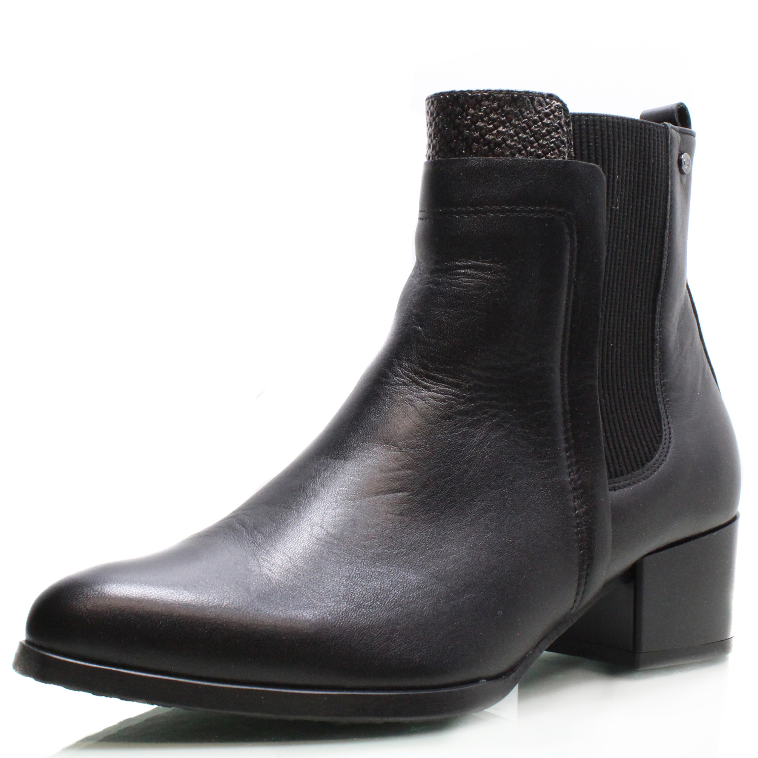 CARINII DÁMSKÉ KOTNÍKOVÉ BOTY CHE BELLO 1153 014/093 ČERNÁ Barva: Černá