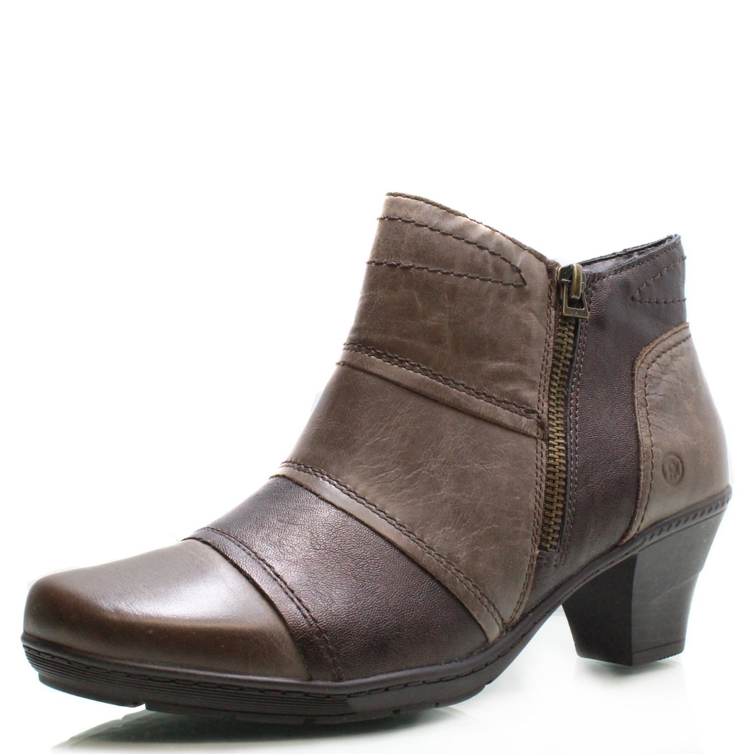 DÁMSKÉ KOTNÍKOVÉ BOTY REFLEXAN 30847 BROWN HNĚDÁ Barva: HNĚDÁ