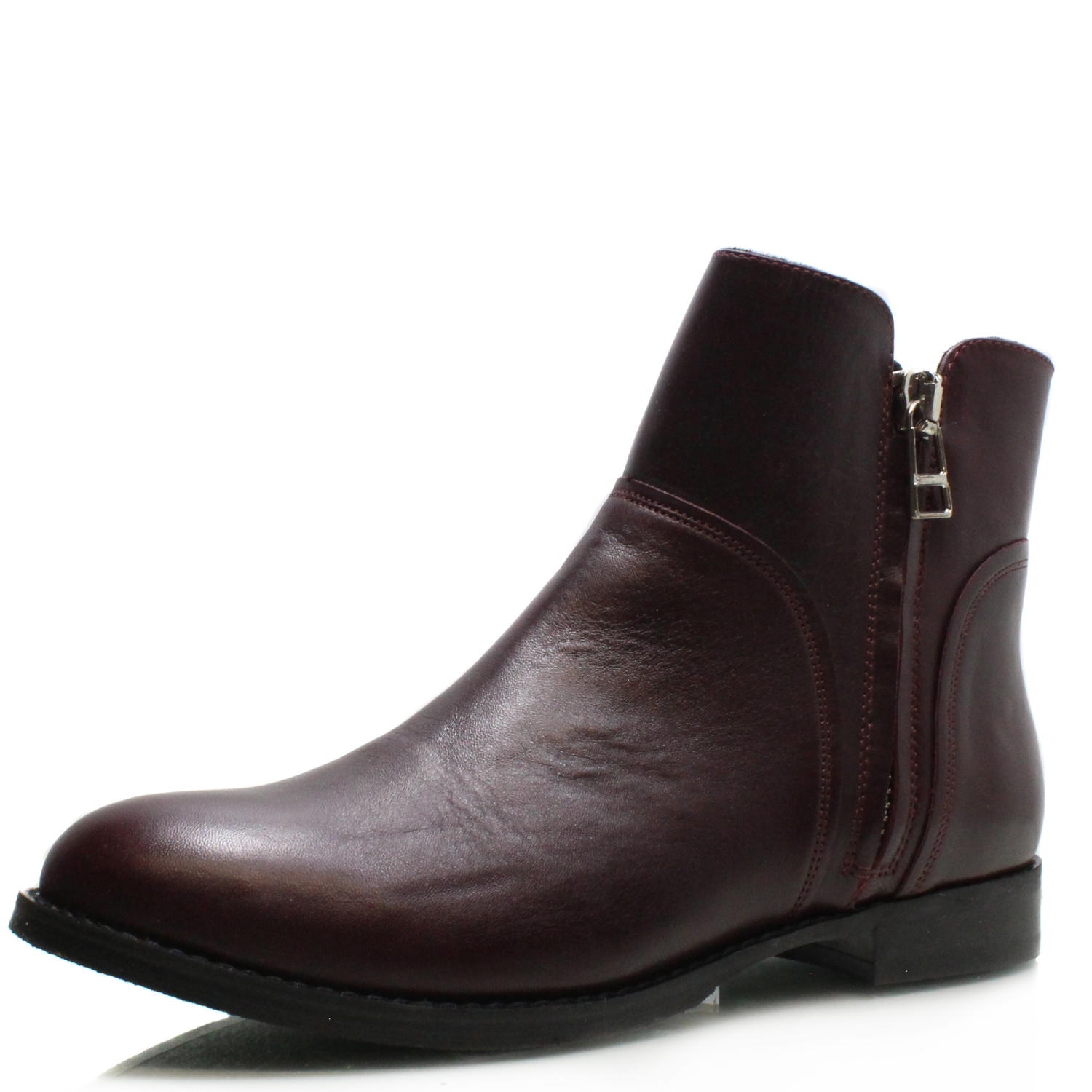 IBERIUS DÁMSKÉ KOTNÍKOVÉ BOTY BETTY BLUE VK316008A BORDOVÁ Barva: BORDOVÁ