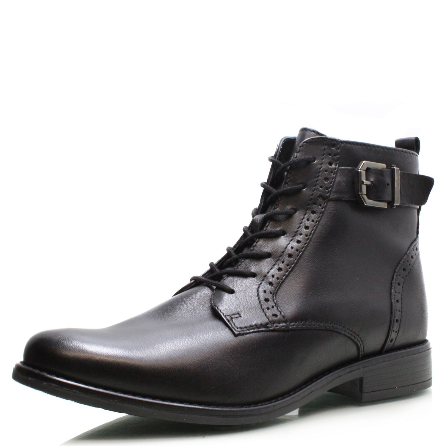 QUO VADIS DÁMSKÉ KOTNÍKOVÉ BOTY KLONDIKE 093H01BLK ČERNÁ Barva: Černá