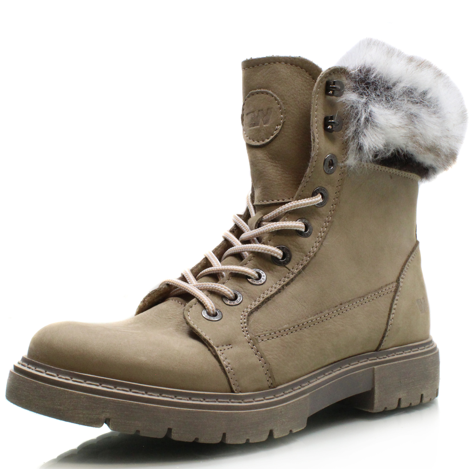 DÁMSKÉ KOTNÍKOVÉ BOTY WEINBRENNER W2495z41 BÉŽOVÁ Barva: BÉŽOVÁ