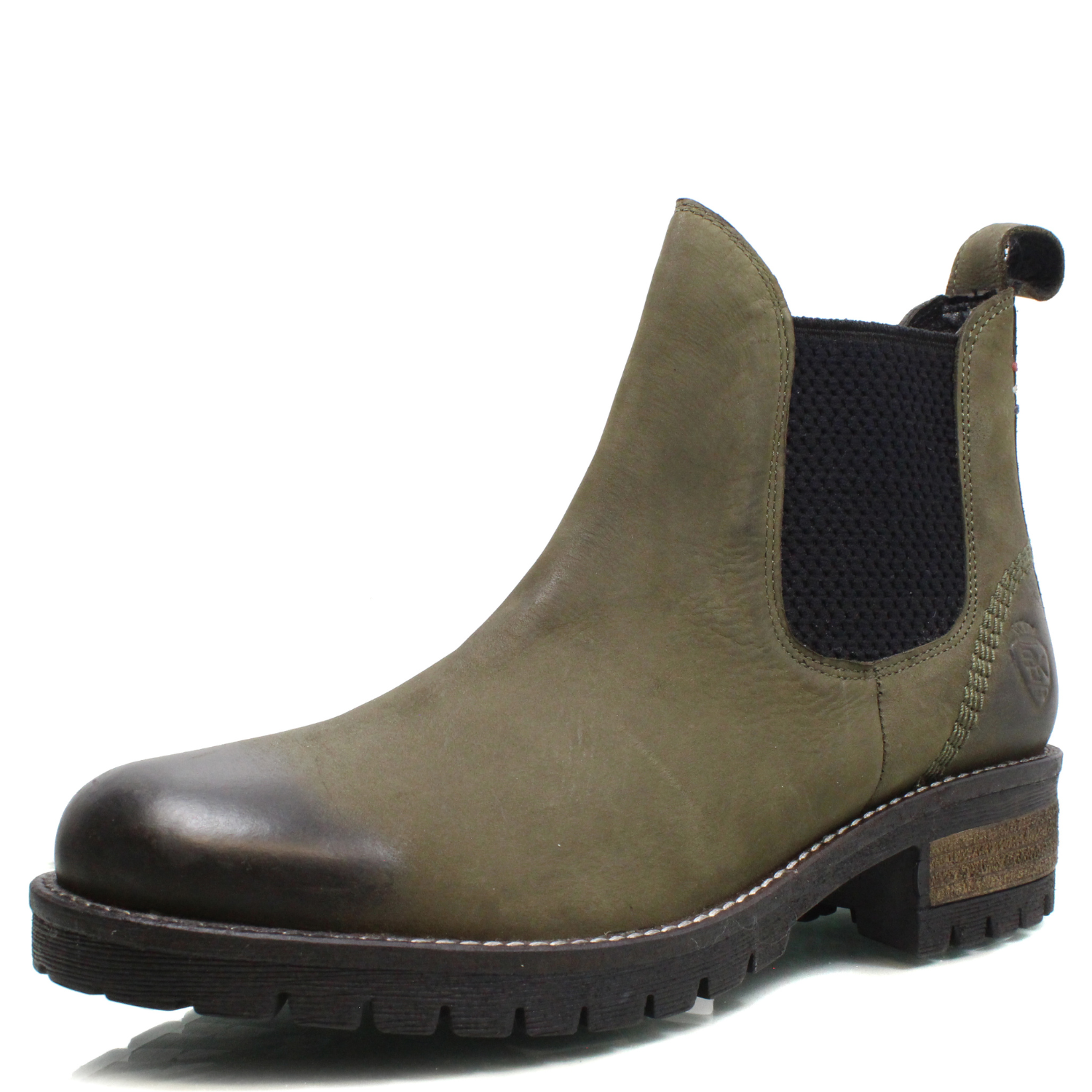 WILD DÁMSKÉ KOTNÍKOVÉ BOTY BLACK 264 484 ZELENÁ Barva: Zelená