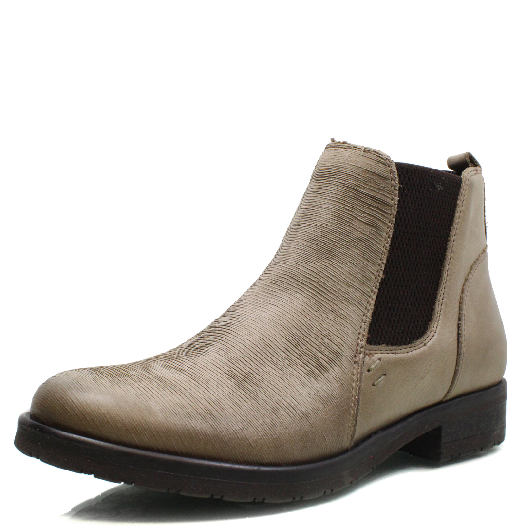 QUO VADIS DÁMSKÉ KOTNÍKOVÉ BOTY ARIANNA 830140 BÉŽOVÁ Barva: BÉŽOVÁ