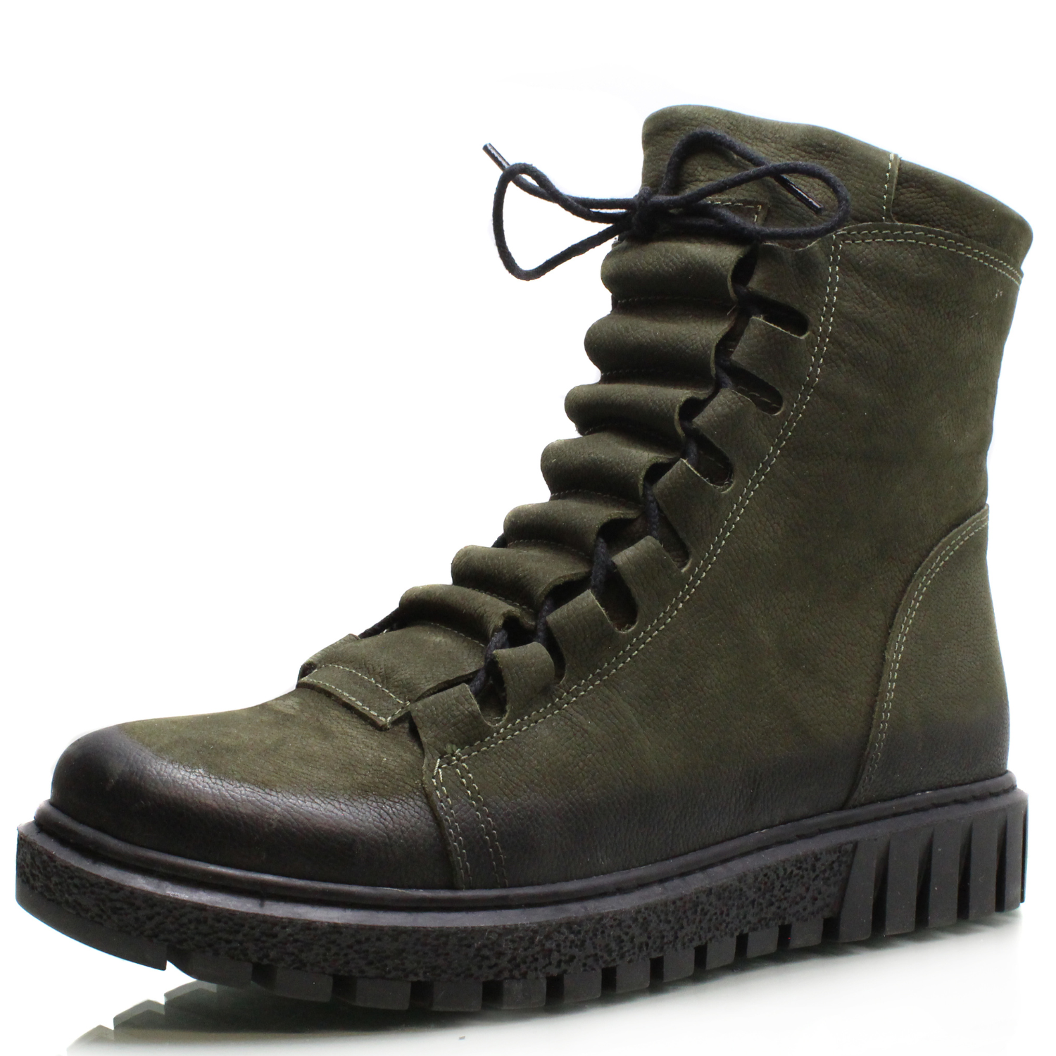 QUO VADIS DÁMSKÉ KOTNÍKOVÉ BOTY BONA MOOR 106 195 ZELENÁ Barva: Zelená