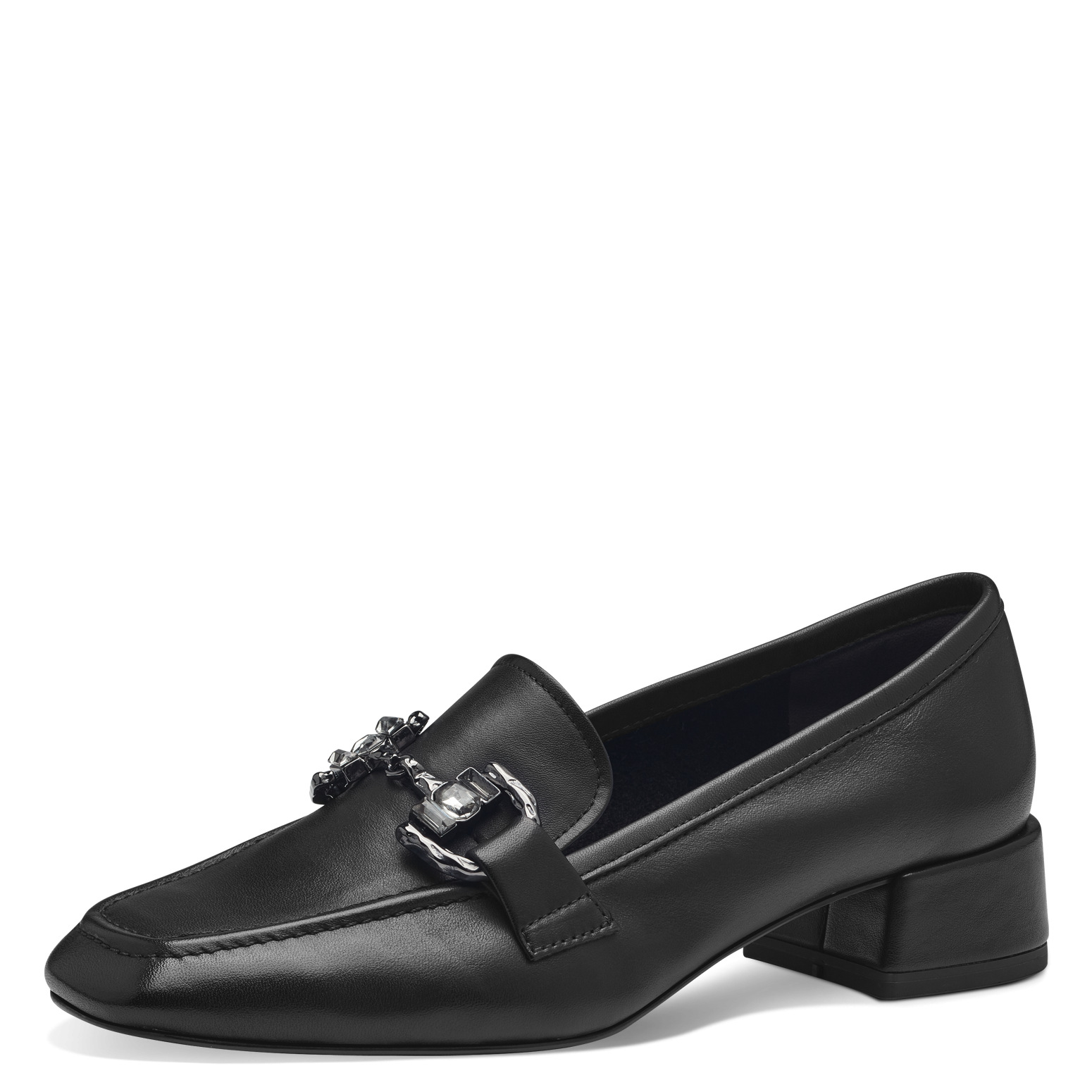 DÁMSKÉ POLOBOTKY TAMARIS 1-24310-42 001 ČERNÁ Barva: Černá, Velikost: 38